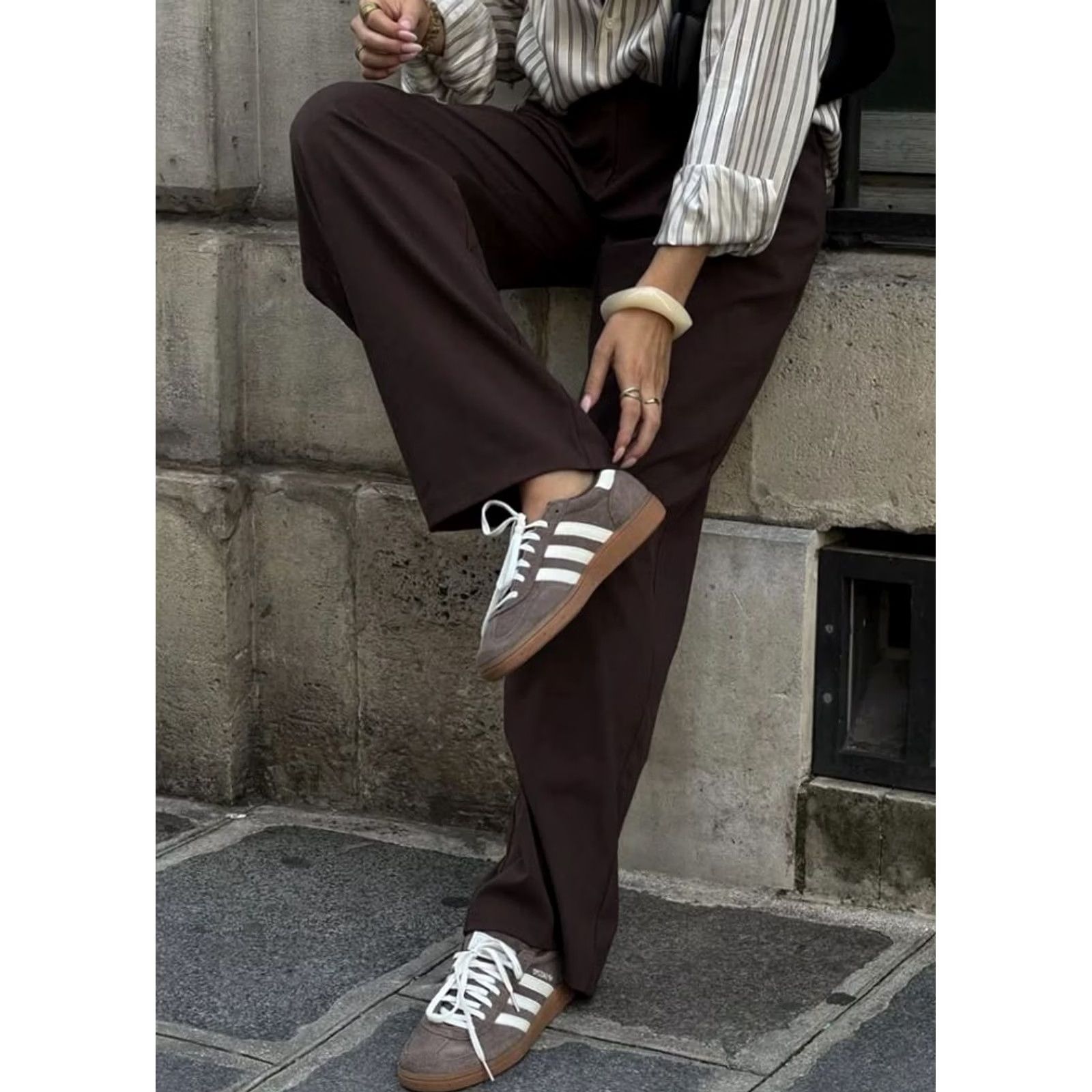 Adidas adidas Handball Spezial Sneaker Mens Shoes US 9.5 UK 8 EUR 42 Brown Suede 2025 Sneaker Size US 8 / EU 41 - 2 Thumbnail
