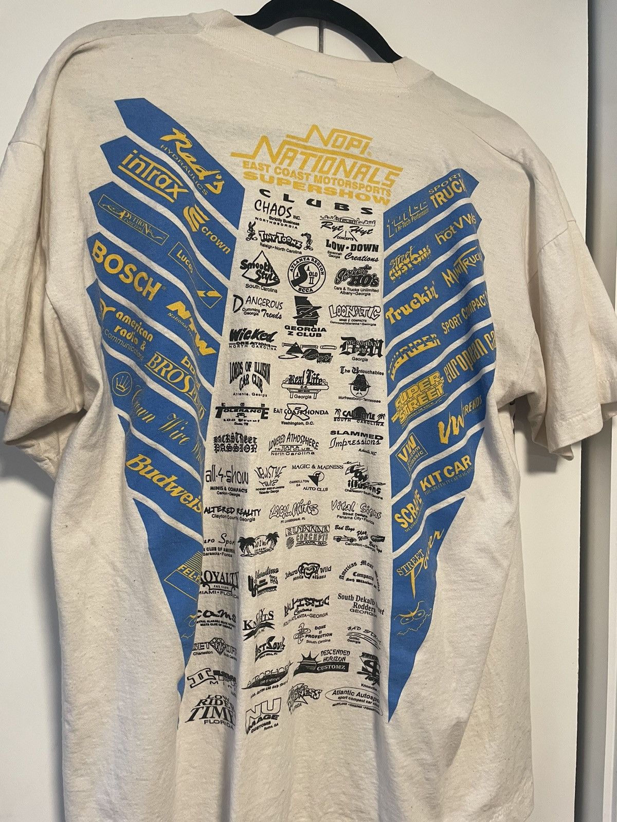 Vintage Vintage Racing Tee nopi nationals Size US XL / EU 56 / 4 - 3 Thumbnail