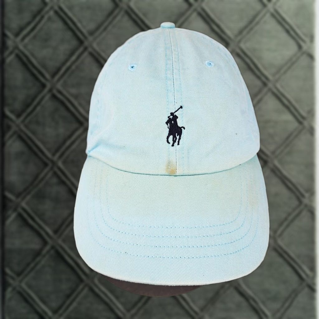 Polo Ralph Lauren Polo Ralph Lauren Hat Cap Baseball Strap Back One Size Blue Mens Pony Logo Size US M / EU 48-50 / 2 - 1 Thumbnail