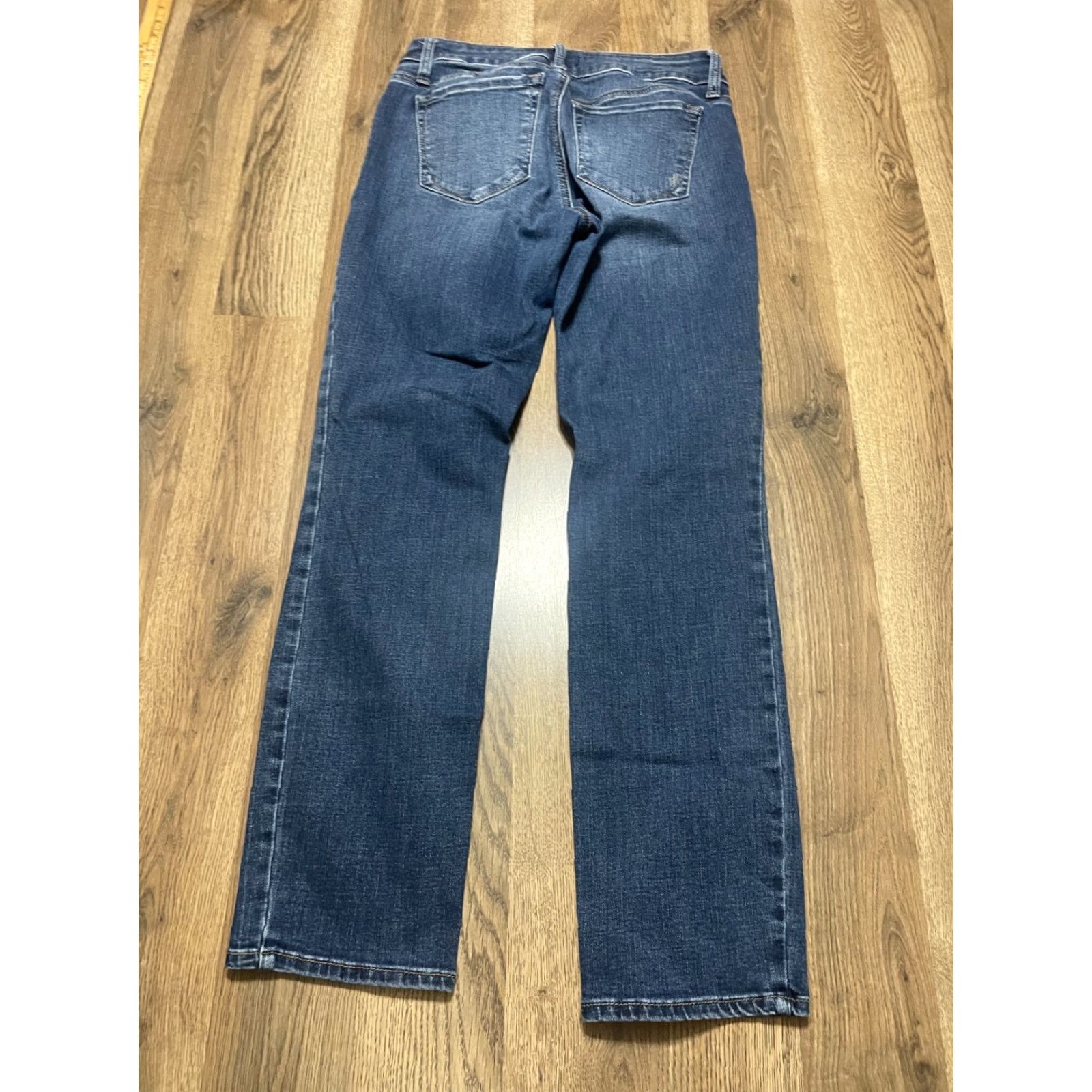 Silver Jeans Co. VINTAGE Silver Jeans Women’s Jeans 27/29 Blue Denim Elyse Straight Pockets 5-Pocket Design Size 27" / US 4 / IT 40 - 2 Thumbnail