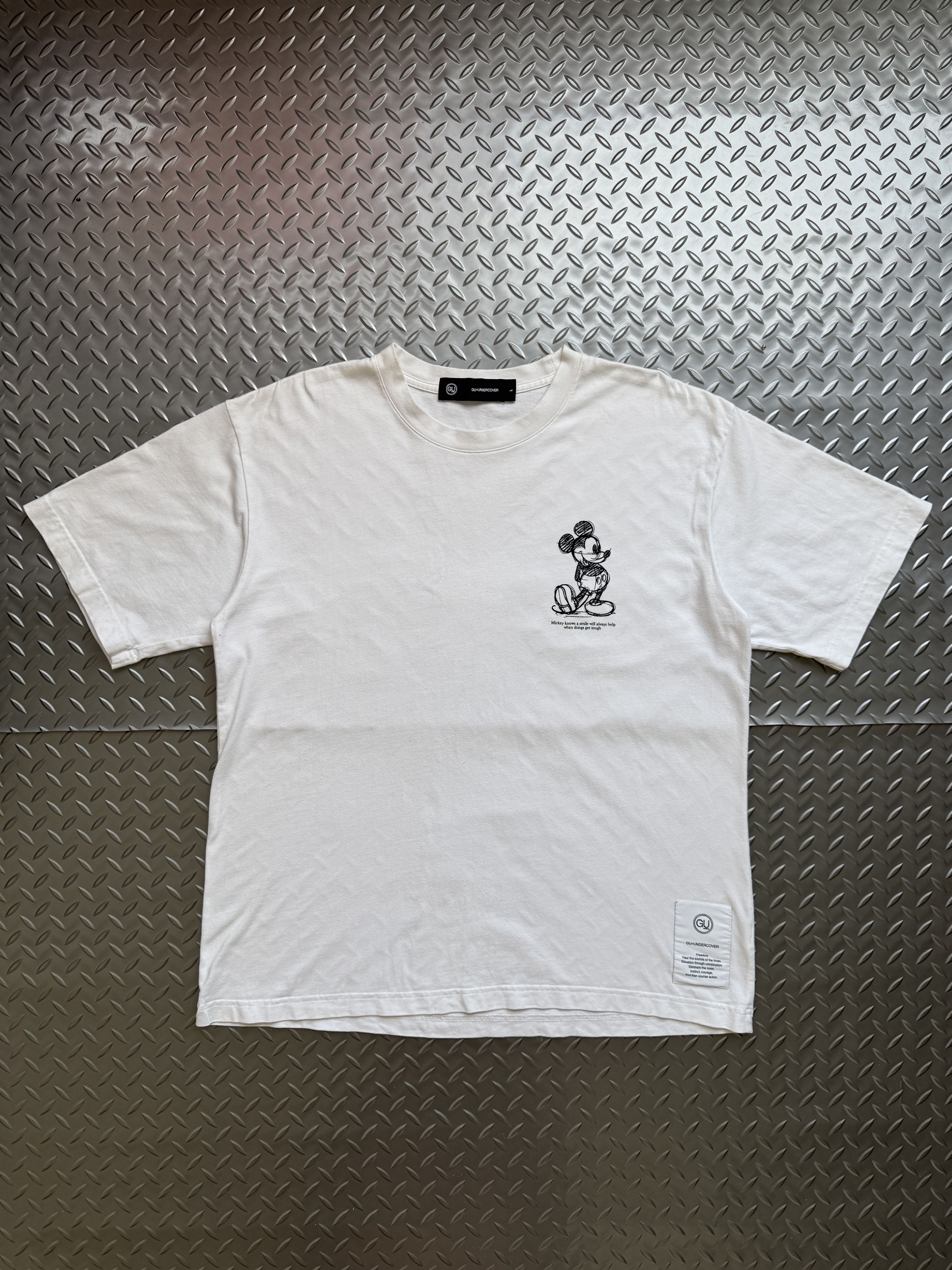 GU × Undercover GU × Undercover Mickey Mouse Graphic T-Shirt Size US L / EU 52-54 / 3 - 1 Thumbnail