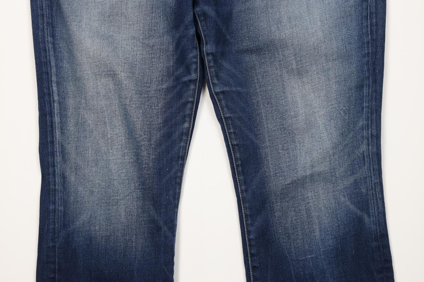 Vintage Buckle Black Fit No 93 Stretch Straight Leg Denim Jeans Size US 36 / EU 52 - 3 Thumbnail