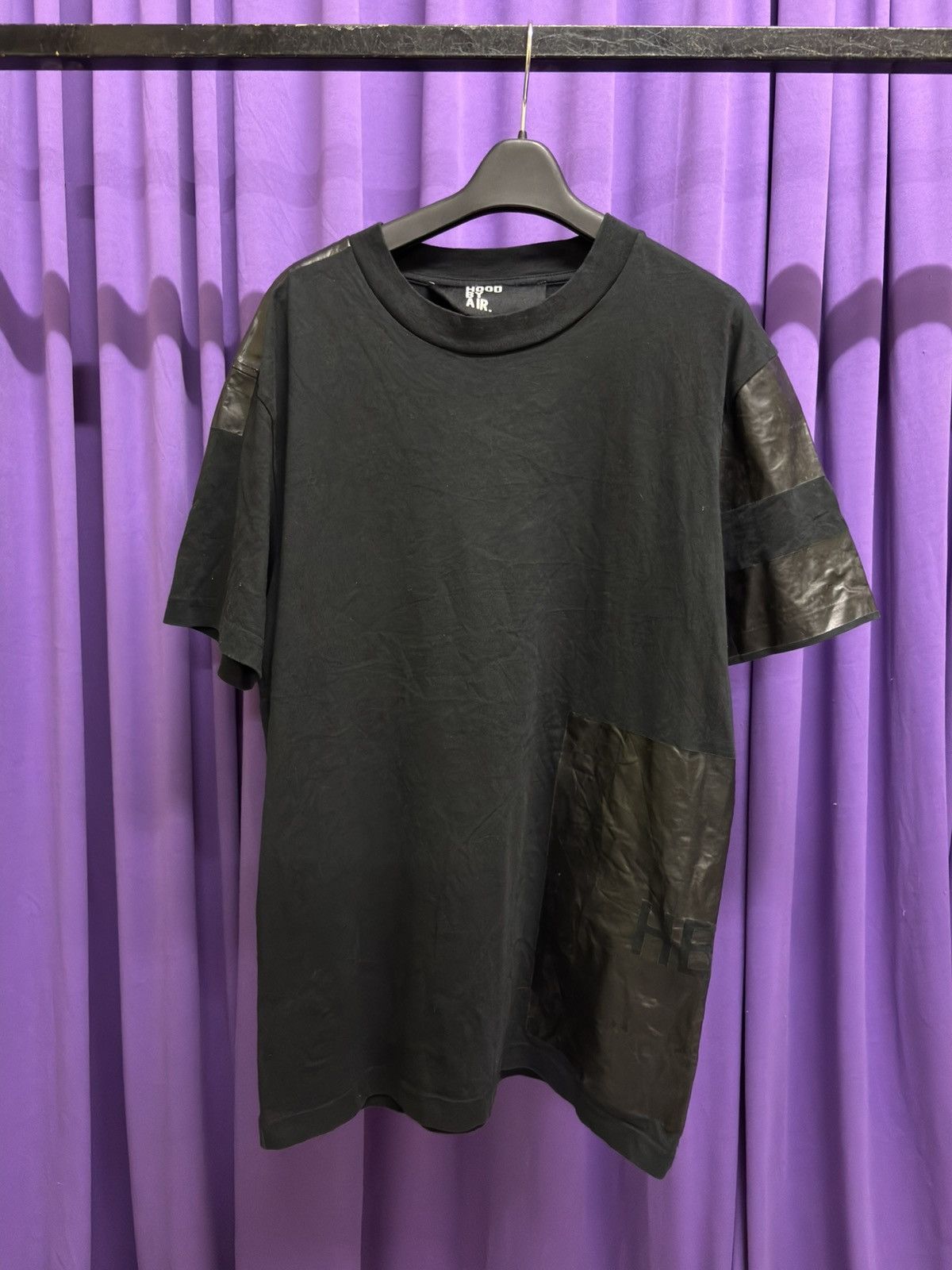 Hood By Air RARE HOOD BY AIR side logo HBA tshirt playboi carti style Size US M / EU 48-50 / 2 - 1 Thumbnail