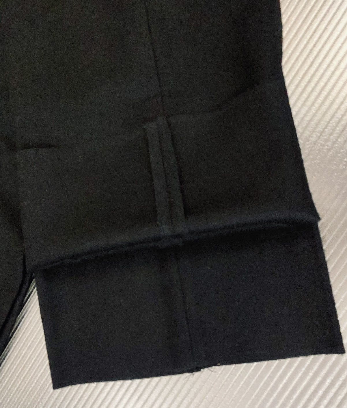 Y's for Men Y’s 🇯🇵 for men Yohji Yamamoto Nero felt wool slacks 4 NWT Size US 38 / EU 54 - 10 Thumbnail