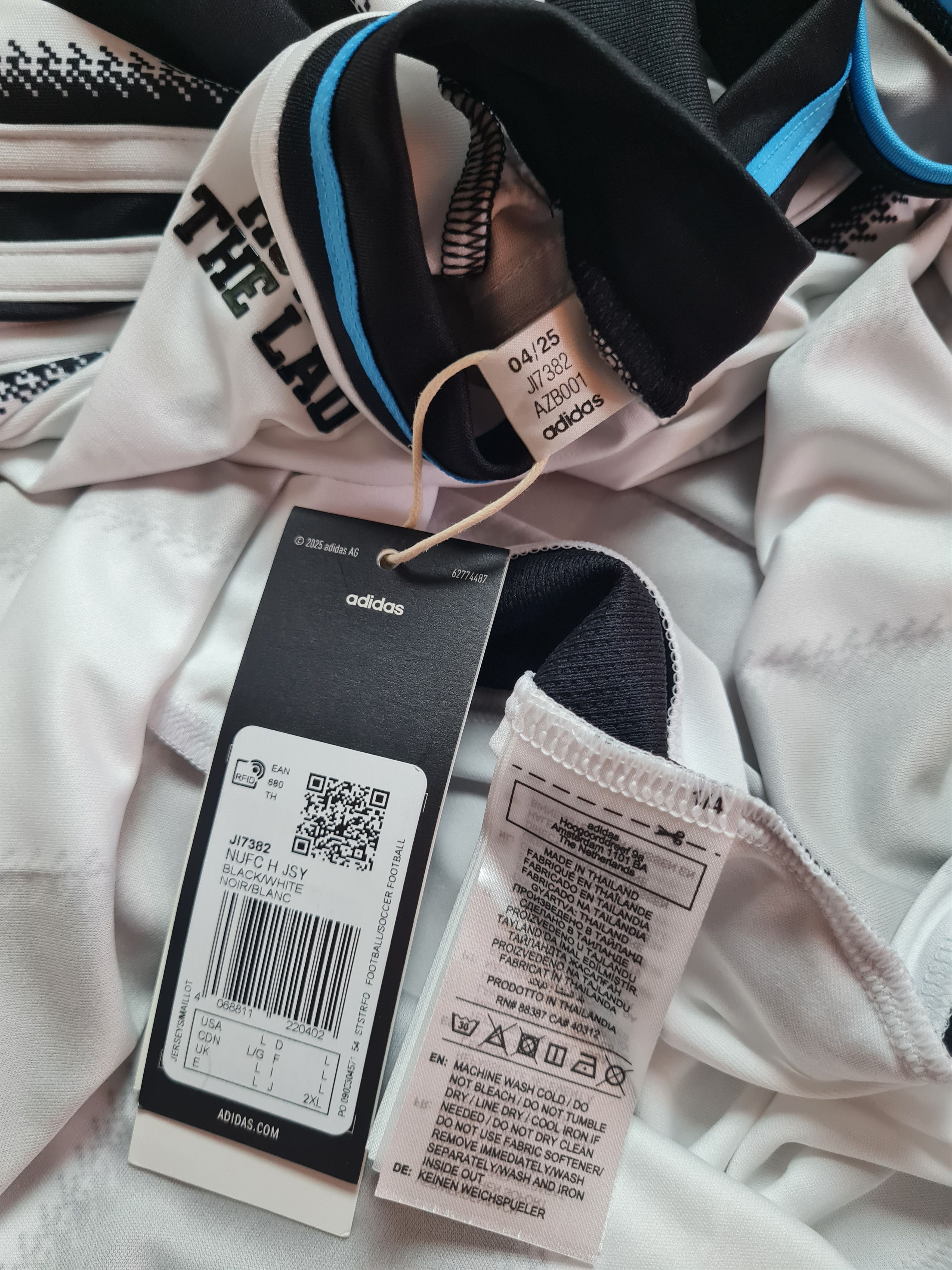 Adidas Adidas Newcastle United 24/25 Home Jersey Sela Noon JI 7382 Size US L / EU 52-54 / 3 - 5 Thumbnail