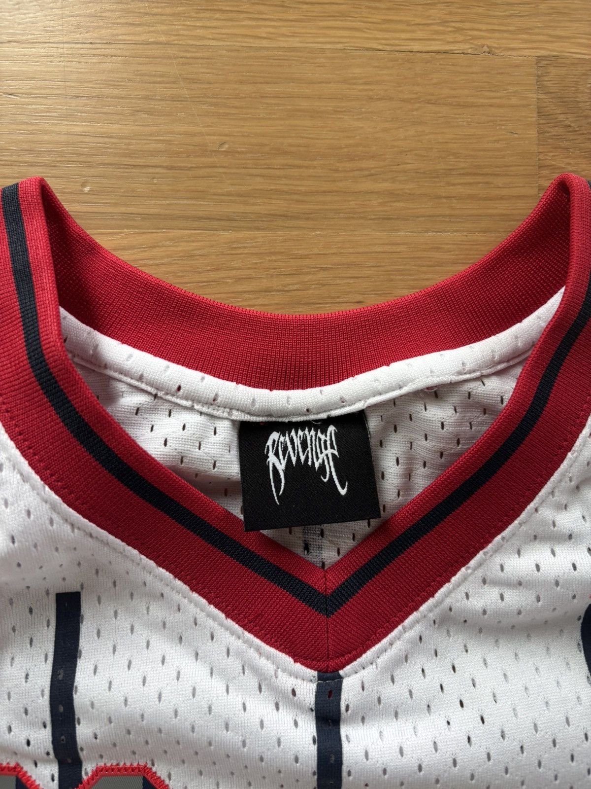 Revenge Revenge Embroidered White Jersey Size US M / EU 48-50 / 2 - 5 Thumbnail
