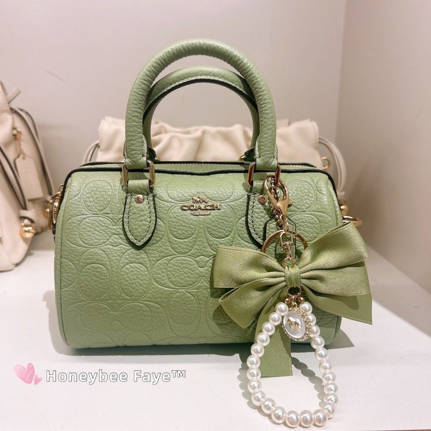 Coach Mini Rowan Crossbody Bag In Signature Leather CEW07 Size ONE SIZE - 2 Thumbnail