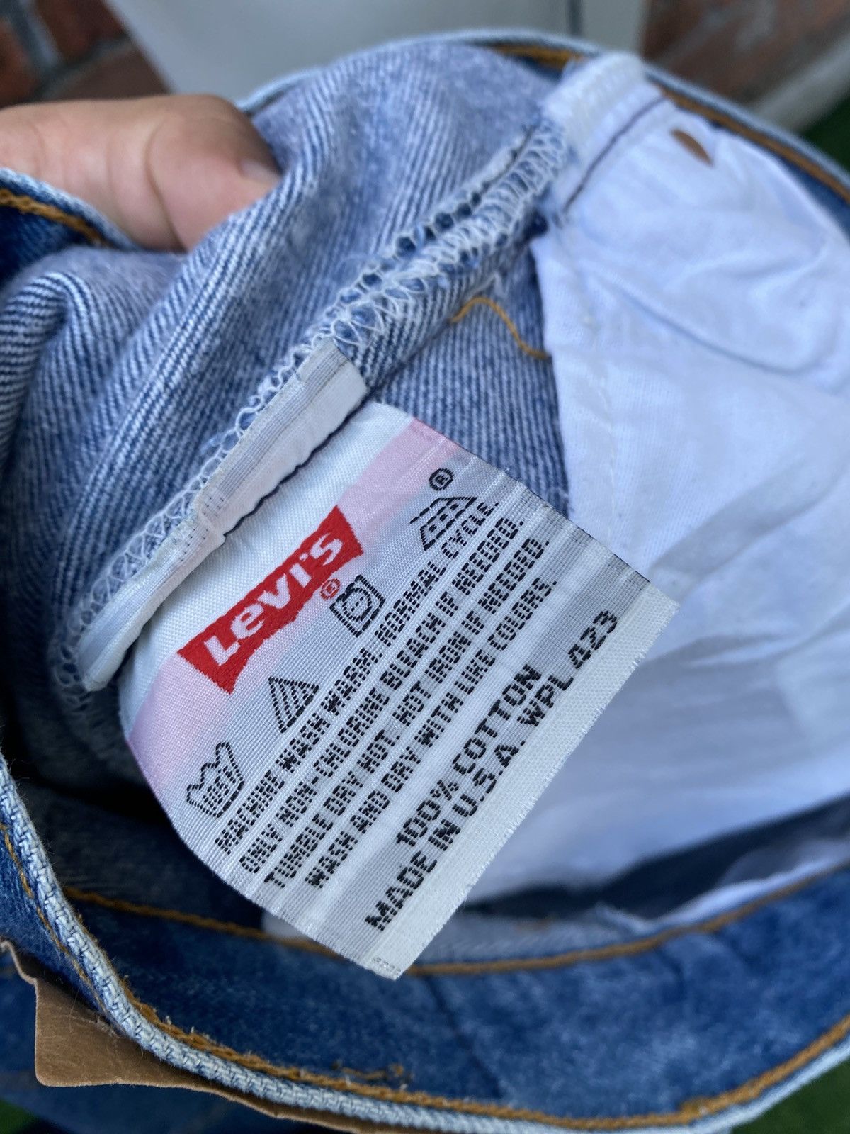 Levi's Vintage Clothing W30x31 Vintage levi's 501 made in USA 90s Size US 30 / EU 46 - 6 Thumbnail