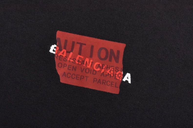 Balenciaga Balenciaga Red tape seal short-sleeve t-shirt Size US S / EU 44-46 / 1 - 4 Thumbnail