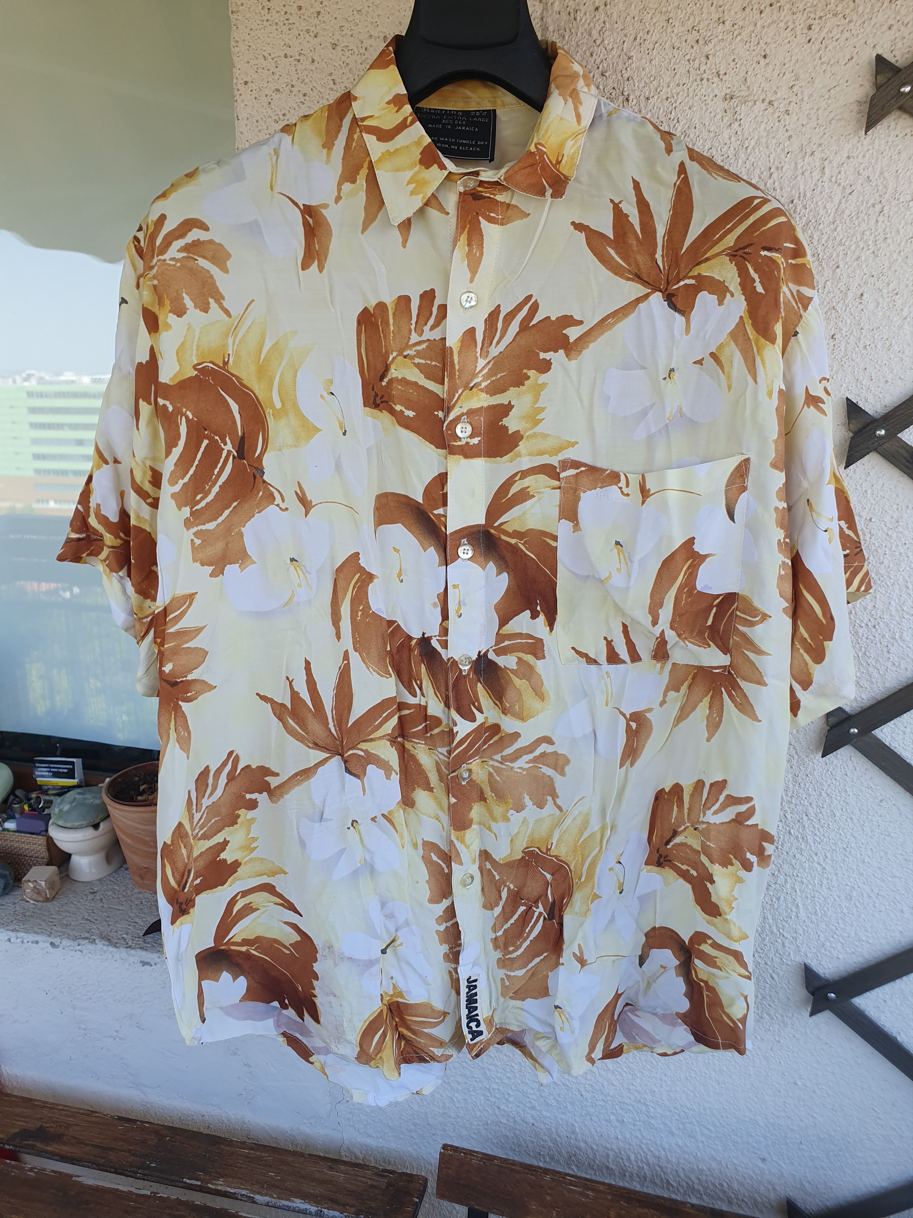 Swagger Roaring 20 Hawaian Shirt Made in Jamaica sz L/XL? Size US L / EU 52-54 / 3 - 1 Thumbnail