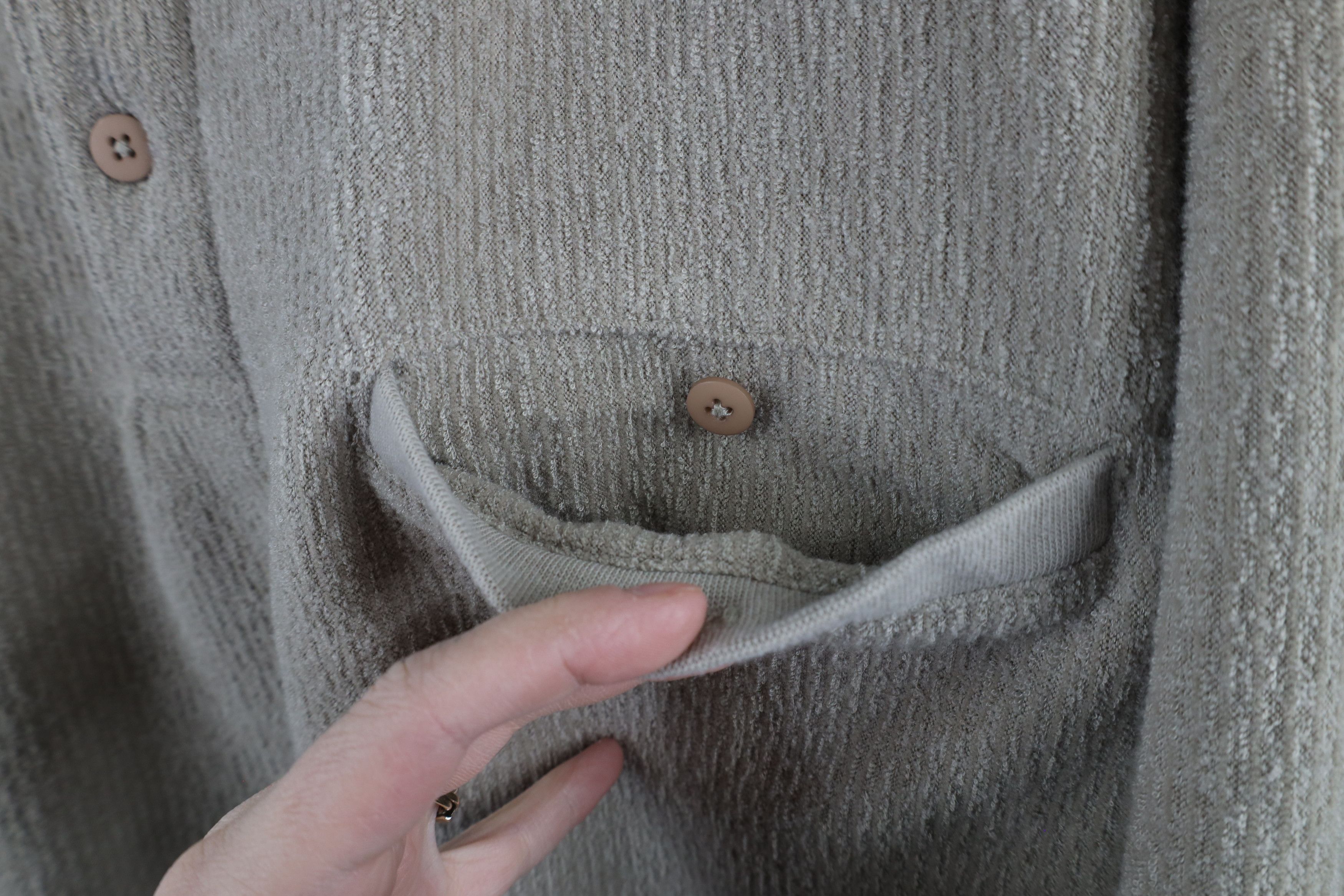 Vintage Vintage 90s Streetwear Fleece Ribbed Collared Sweatshirt Size US XL / EU 56 / 4 - 6 Thumbnail