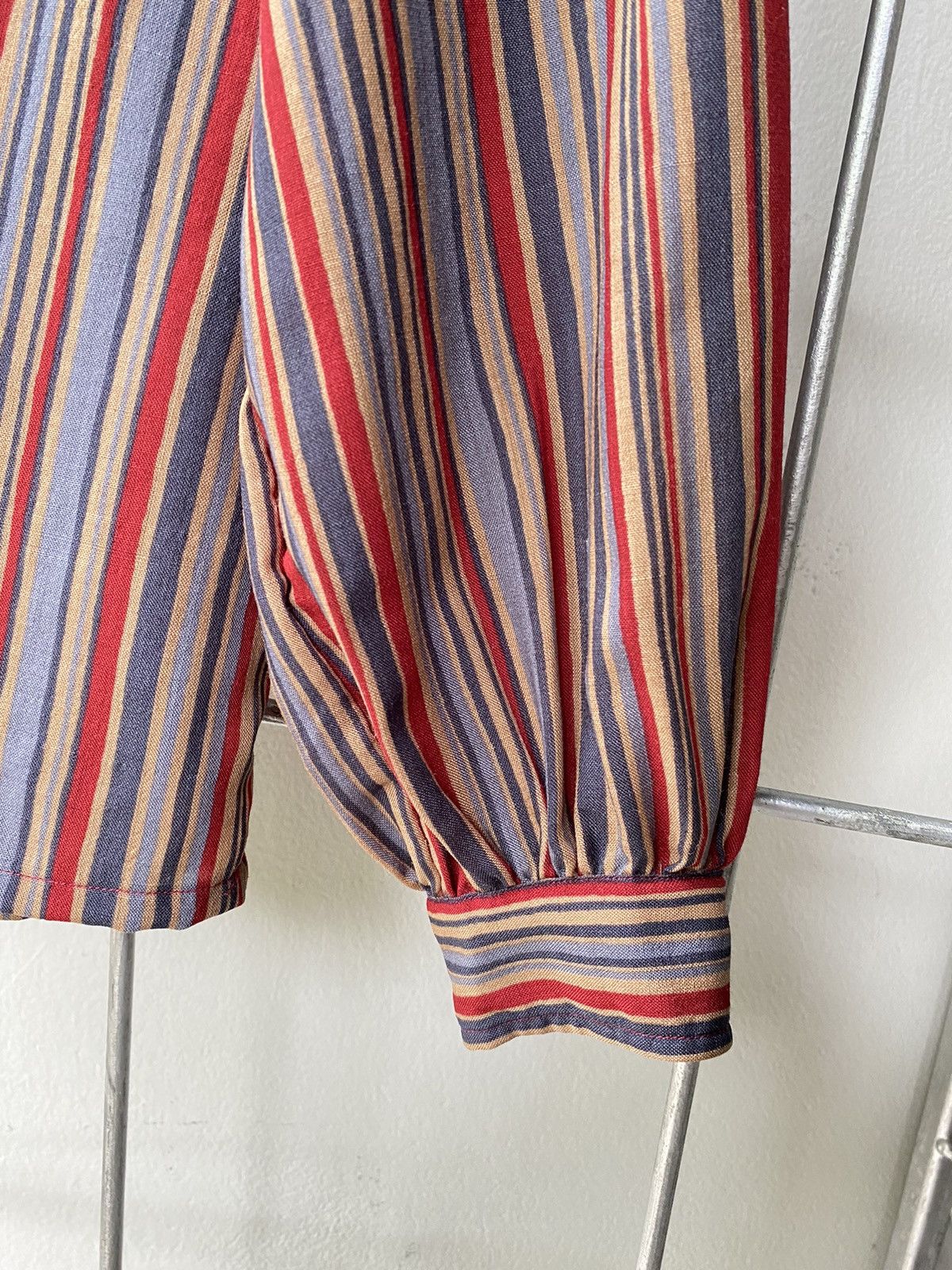 Givenchy Givenchy Multicolor Striped Long-Sleeve Shirt Size S / US 4 / IT 40 - 17 Thumbnail