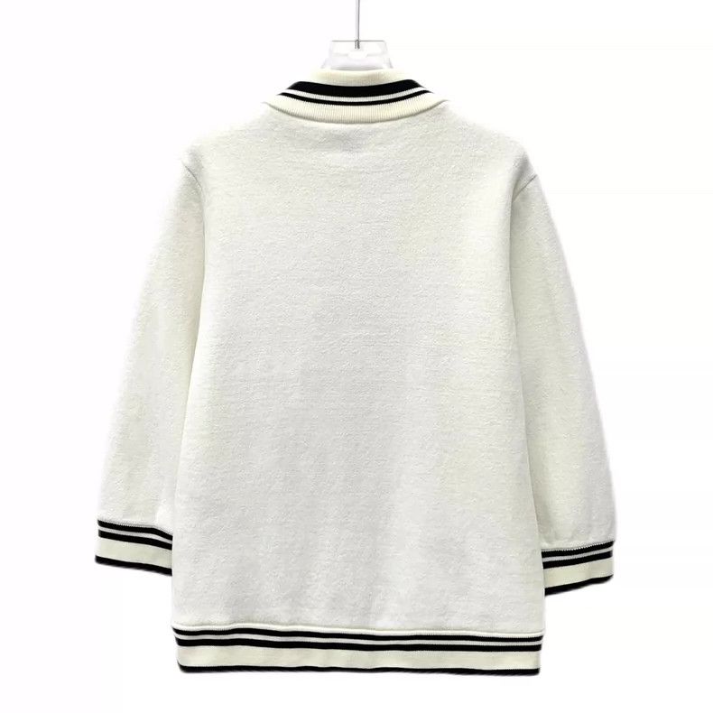 Louis Vuitton Louis Vuitton Long Sleeve Jacket with White Striped Sheepw Size L / US 10 / IT 46 - 2 Thumbnail