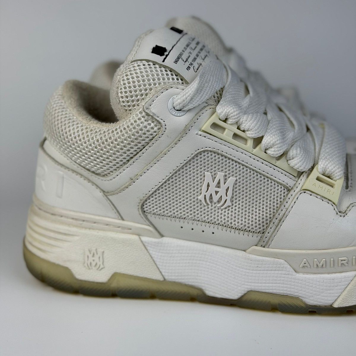 Amiri Amiri MA-1 Pure White Size US 8 / EU 41 - 2 Thumbnail