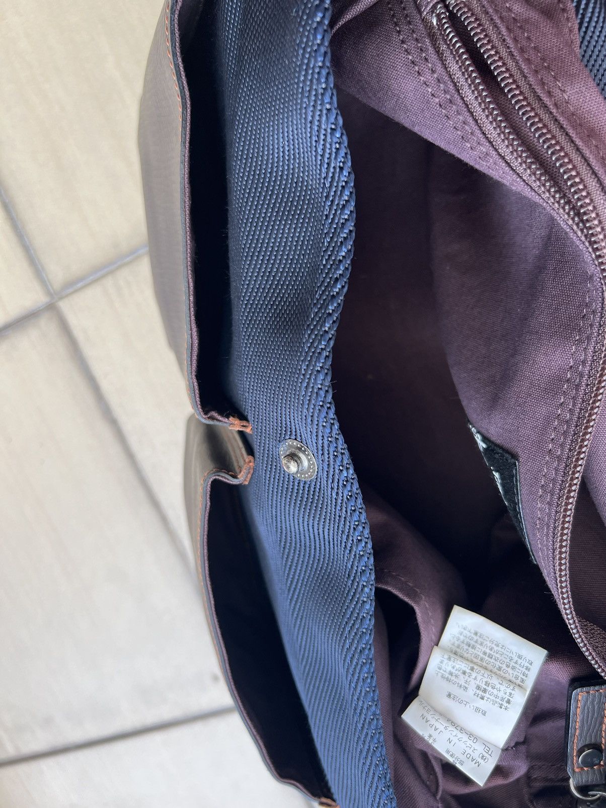 Japanese Brand Lin-ku Japan Hybrid Messenger Bag Size ONE SIZE - 25 Thumbnail