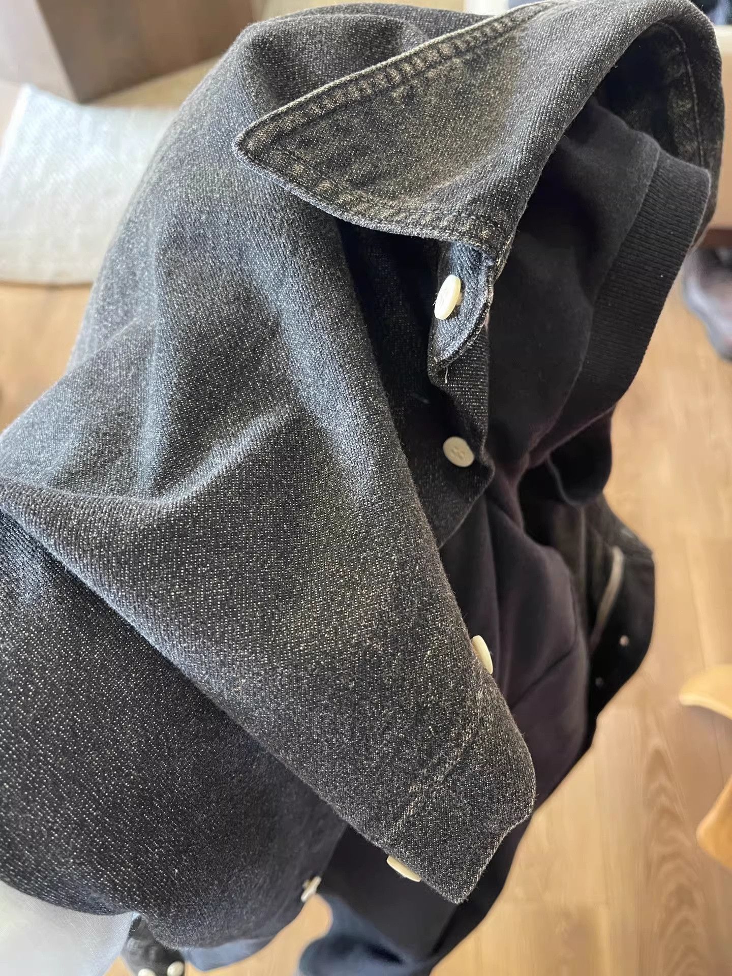 Visvim VISVIM 23AW SS WORKHORSE SHIRT DMGD Size US L / EU 52-54 / 3 - 8 Thumbnail