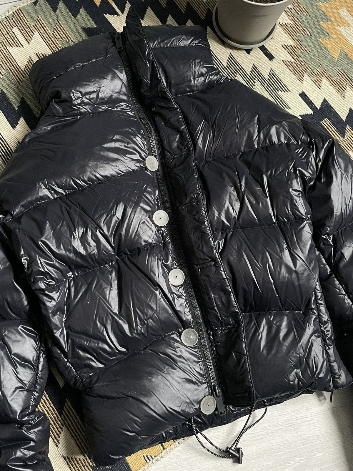 Designer × Unravel Project Unravel Project Ben Teverniti Cropped Down Jacket Size S / US 4 / IT 40 - 4 Thumbnail