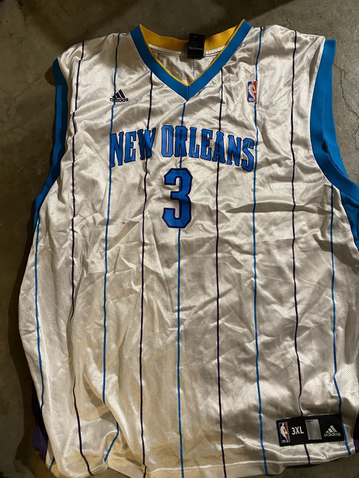 NBA Vintage NBA Adidas Jersey Chris Paul New Orleans Hornets Size US XXL / EU 58 / 5 - 1 Thumbnail