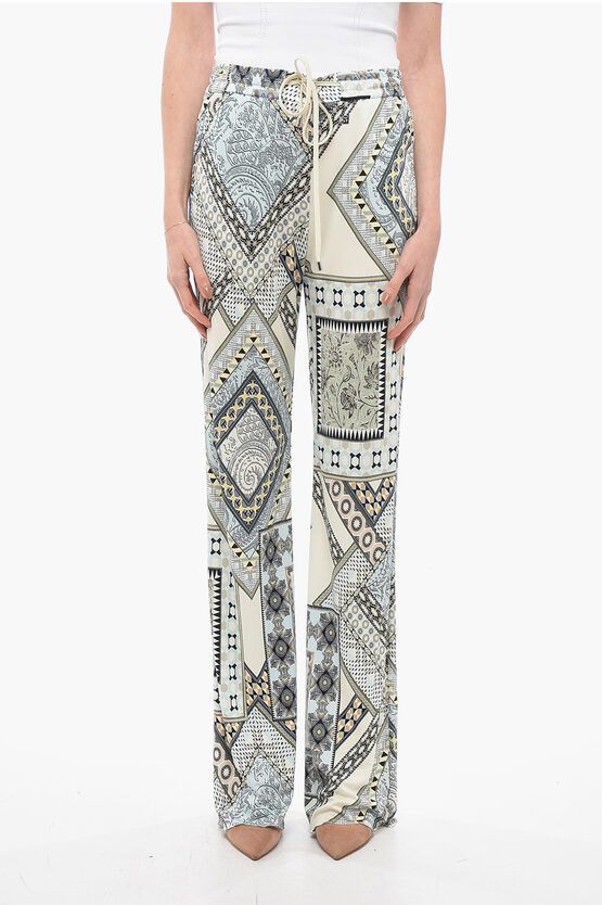 og1mm0624 Printed Leisure Pants in Multicolor