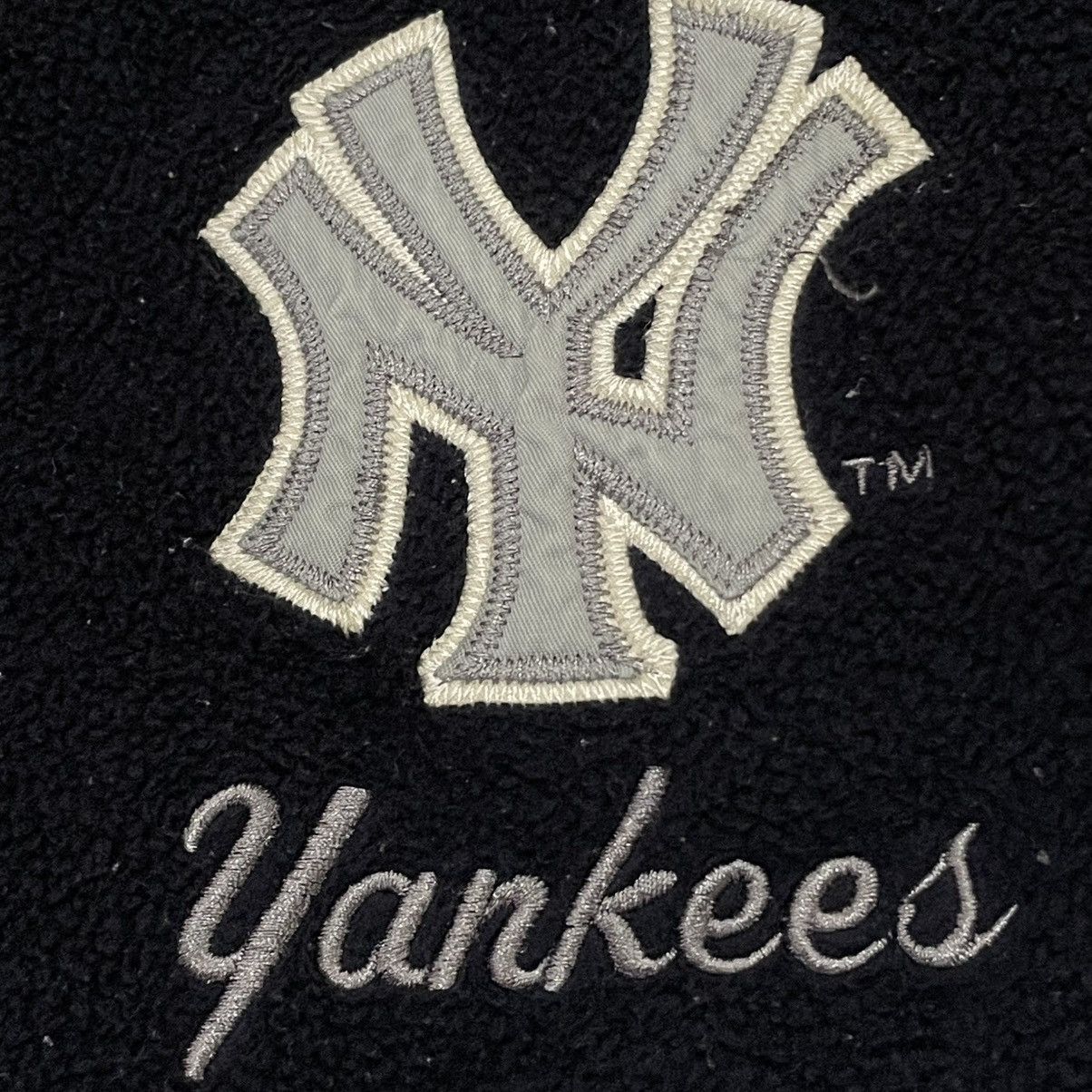New York Yankees Y2K Uniqlo New York Yankees Fleece Sweater Quarter Zip Size US L / EU 52-54 / 3 - 5 Thumbnail