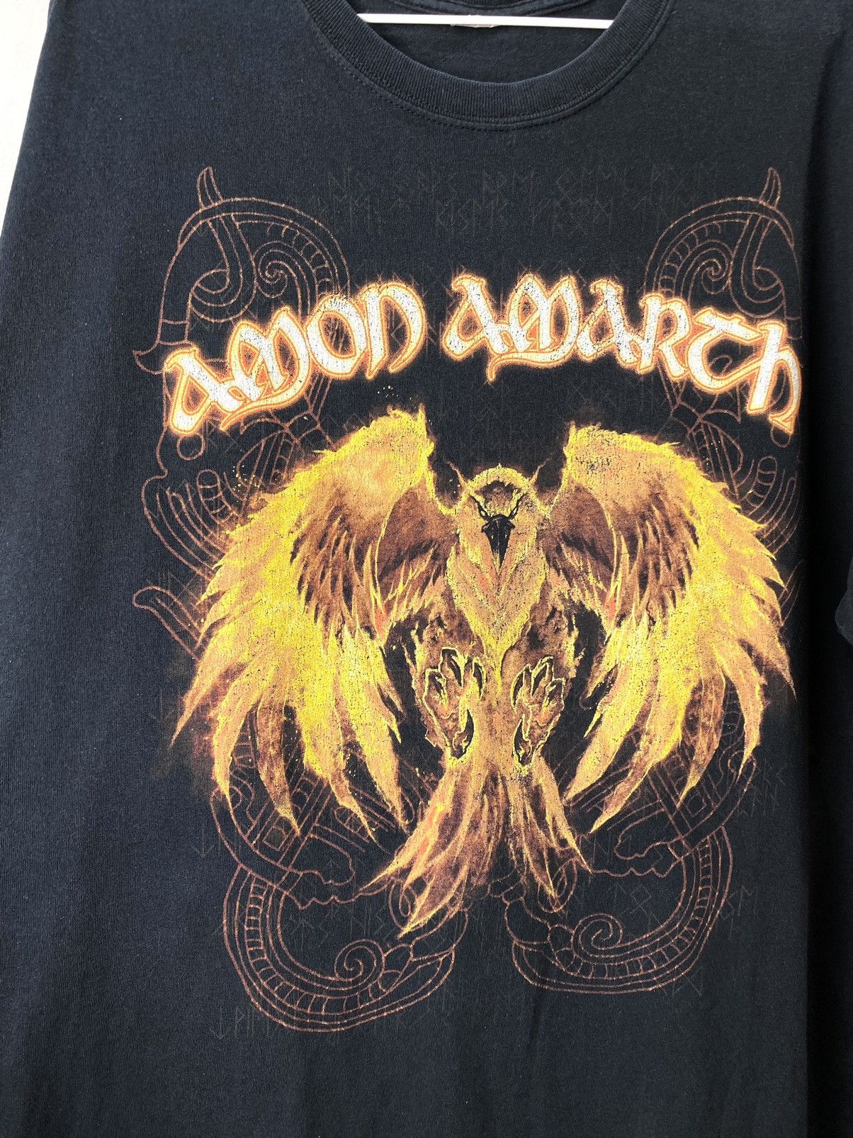 Band Tees Vintage 2000’s Amon Amarth Band T Shirt Size US XL / EU 56 / 4 - 3 Thumbnail