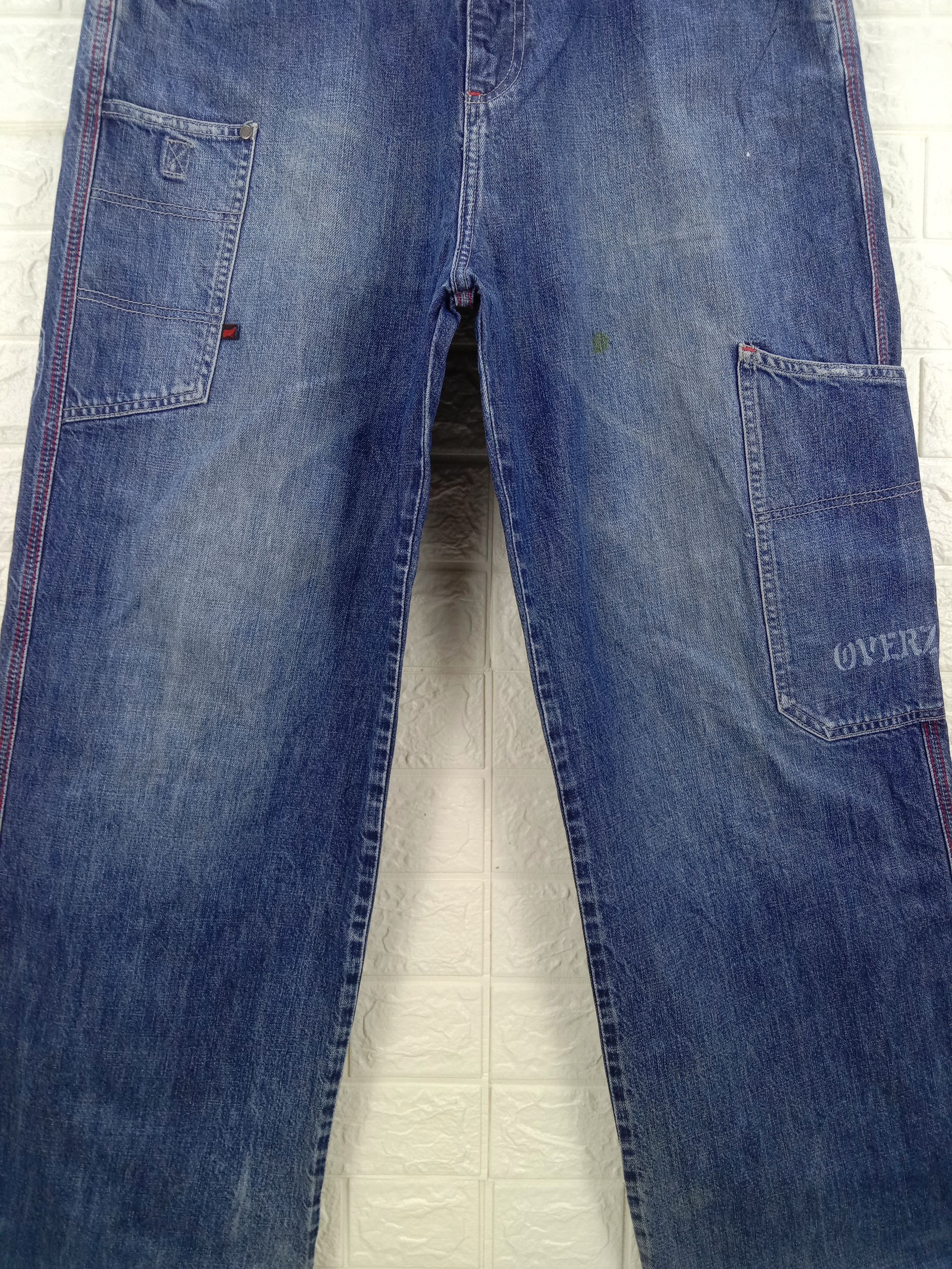 Japanese Brand Baggy Jeans Japanese Multi Pocket Cargo Wide Denim Size US 32 / EU 48 - 3 Thumbnail