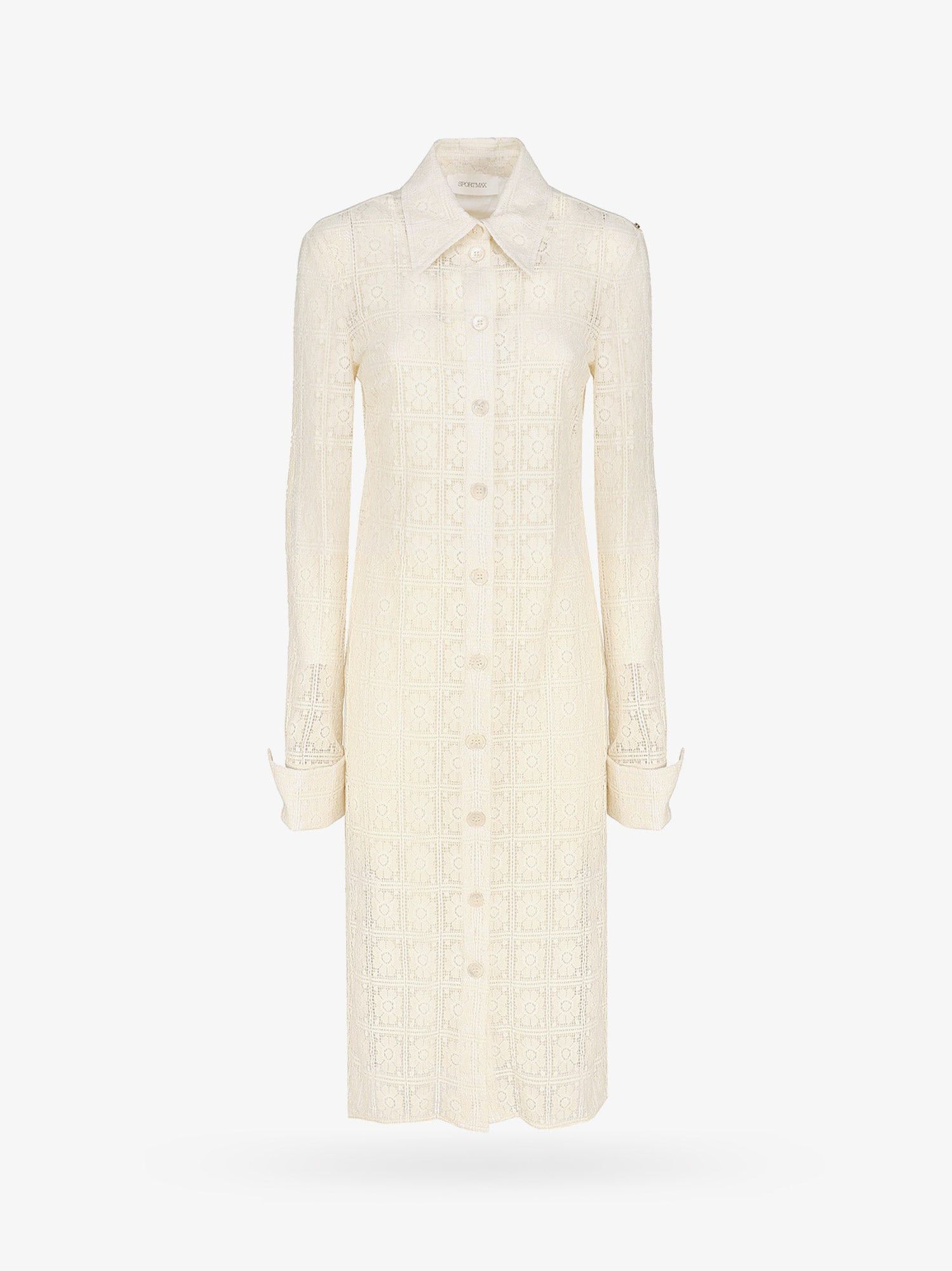 image of Sportmax Canosa Woman White Dresses, Women's (Size Large)