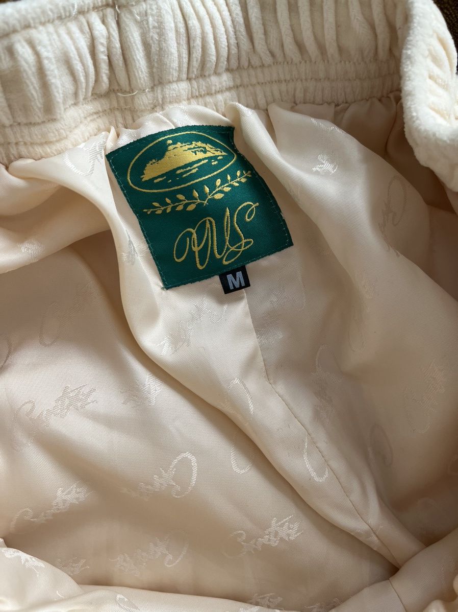Corteiz Crtz Allstarz VVS Velour Bottoms medium size vanilla cream Size US 32 / EU 48 - 6 Thumbnail