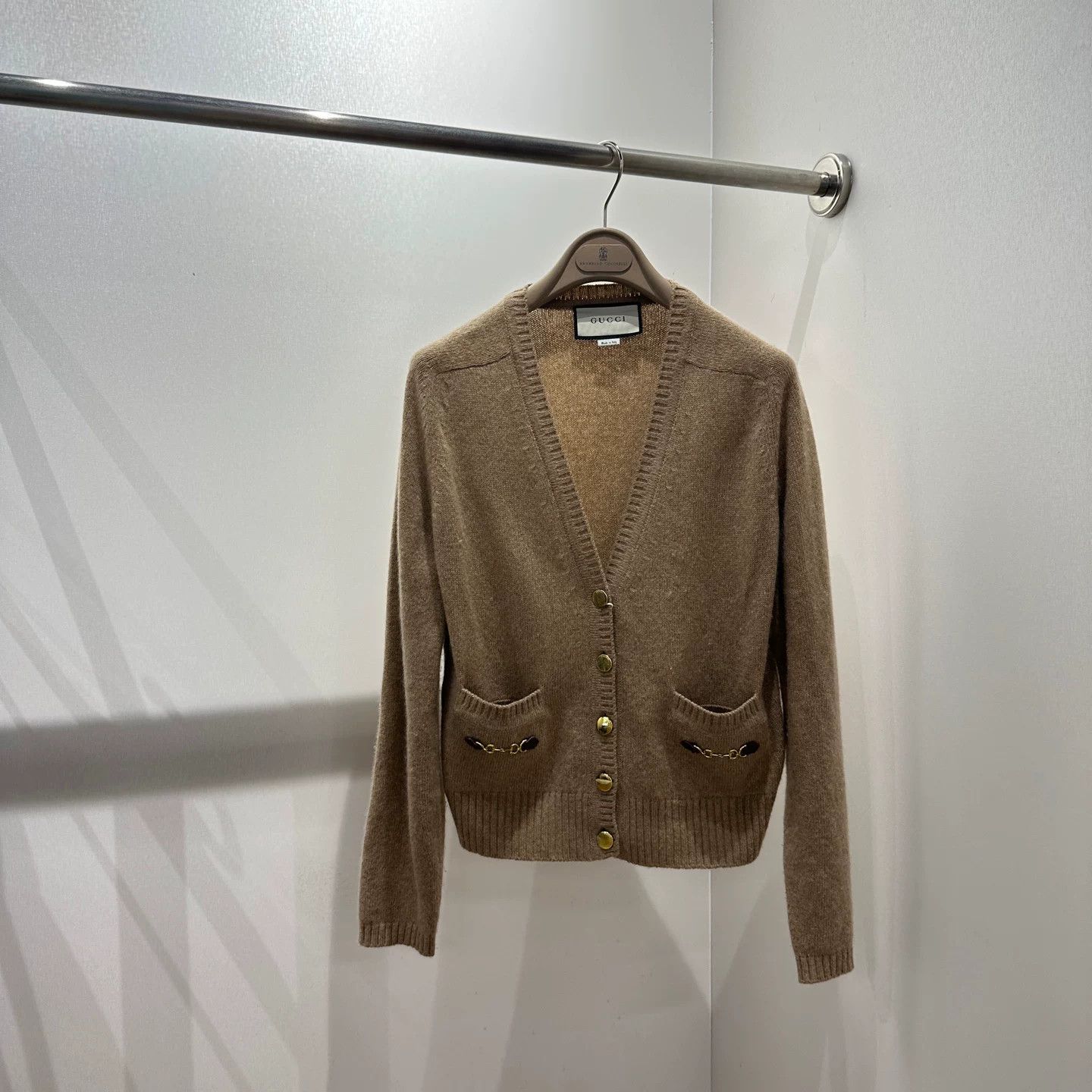 Gucci Gucci Gold Jacket S Women Size S / US 4 / IT 40 - 1 Thumbnail