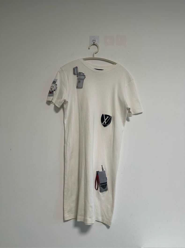 Louis Vuitton LOUIS VUITTON White Long Dress Size S / US 4 / IT 40 - 1 Thumbnail