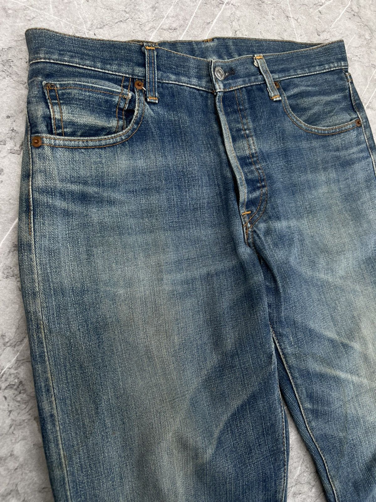 Levi's Vintage Clothing Vintage Levis 501xx Big E Selvedge Size US 32 / EU 48 - 4 Thumbnail