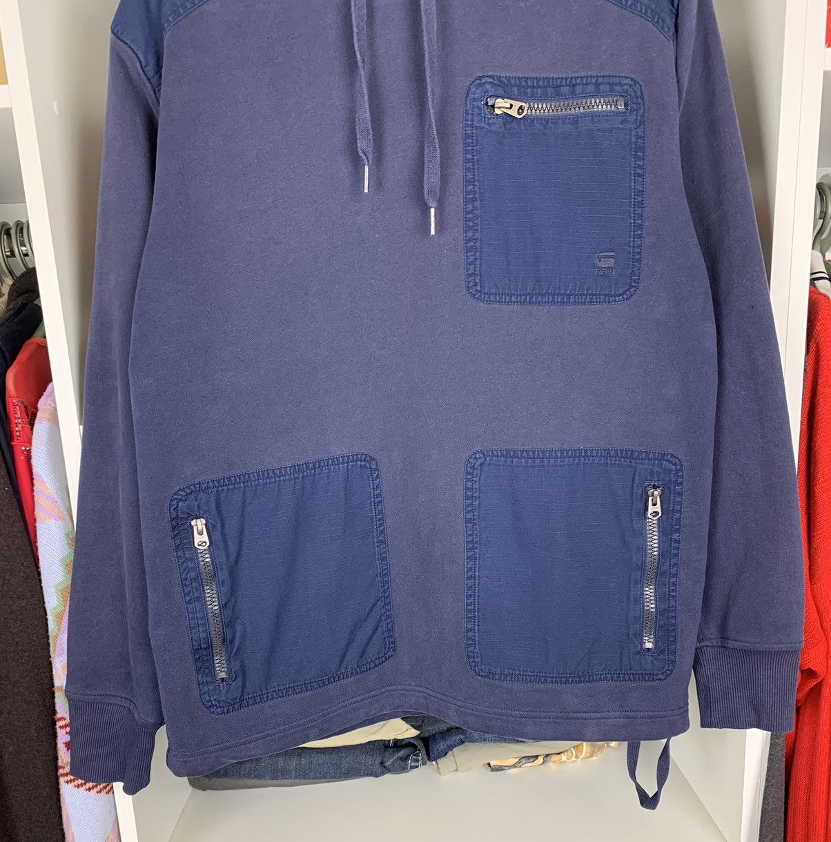 G-Star G-star Arris Straight Faded Hoodie Size US M / EU 48-50 / 2 - 12 Thumbnail