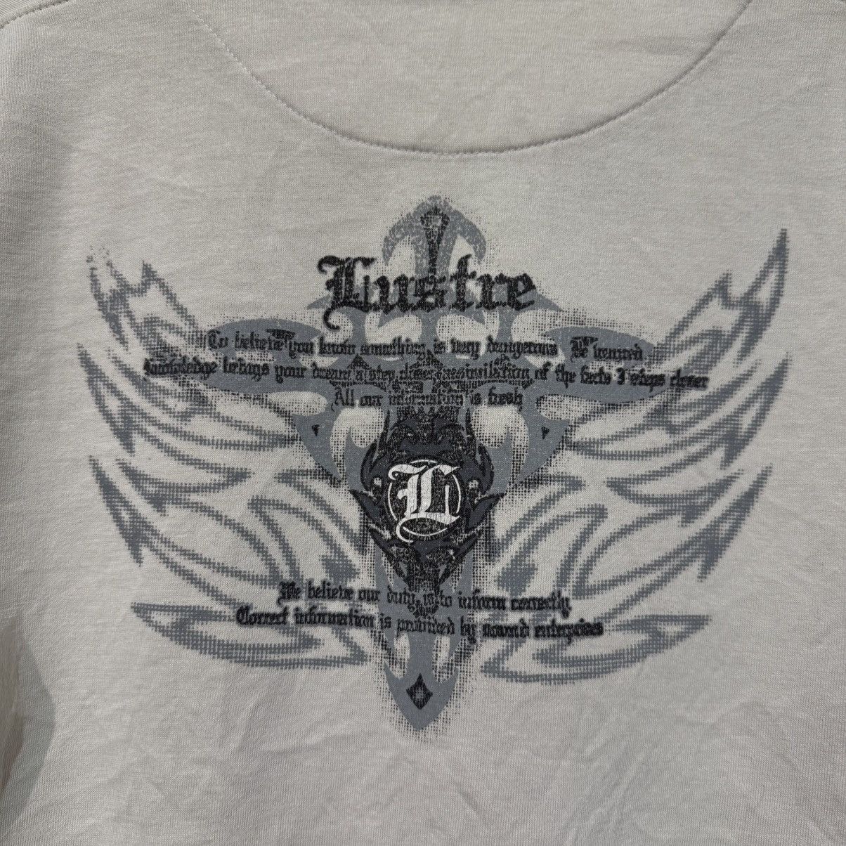 Other Blue Vacation "Lustre" Tribal Graphic Crewneck Y2k Size US L / EU 52-54 / 3 - 6 Thumbnail
