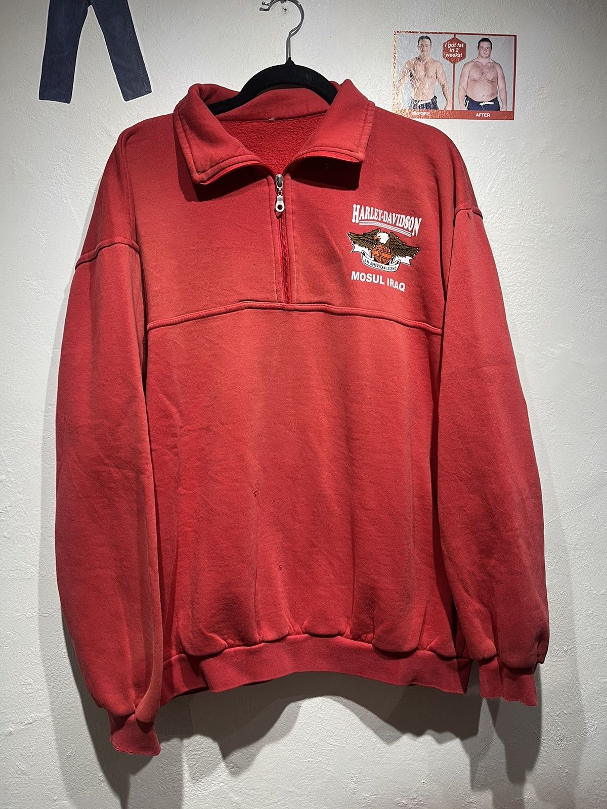 Harley Davidson × Vintage Vintage Harley Davidson crewneck Size US XL / EU 56 / 4 - 1 Thumbnail