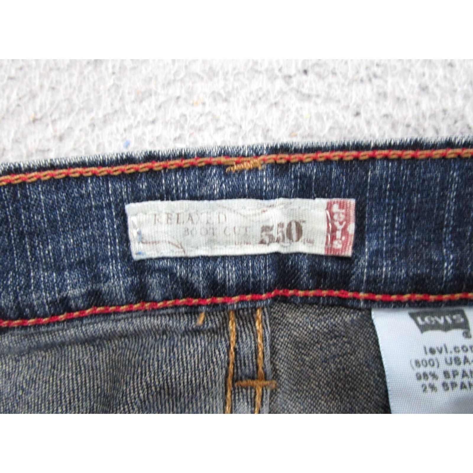 Levi's VTG Levi's 550 Relaxed Boot Cut Jeans Women's Size 8 Blue Denim Stretch Mid Rise 5-Pocket Retro N/A Size 30" / US 8 / IT 44 - 4 Thumbnail
