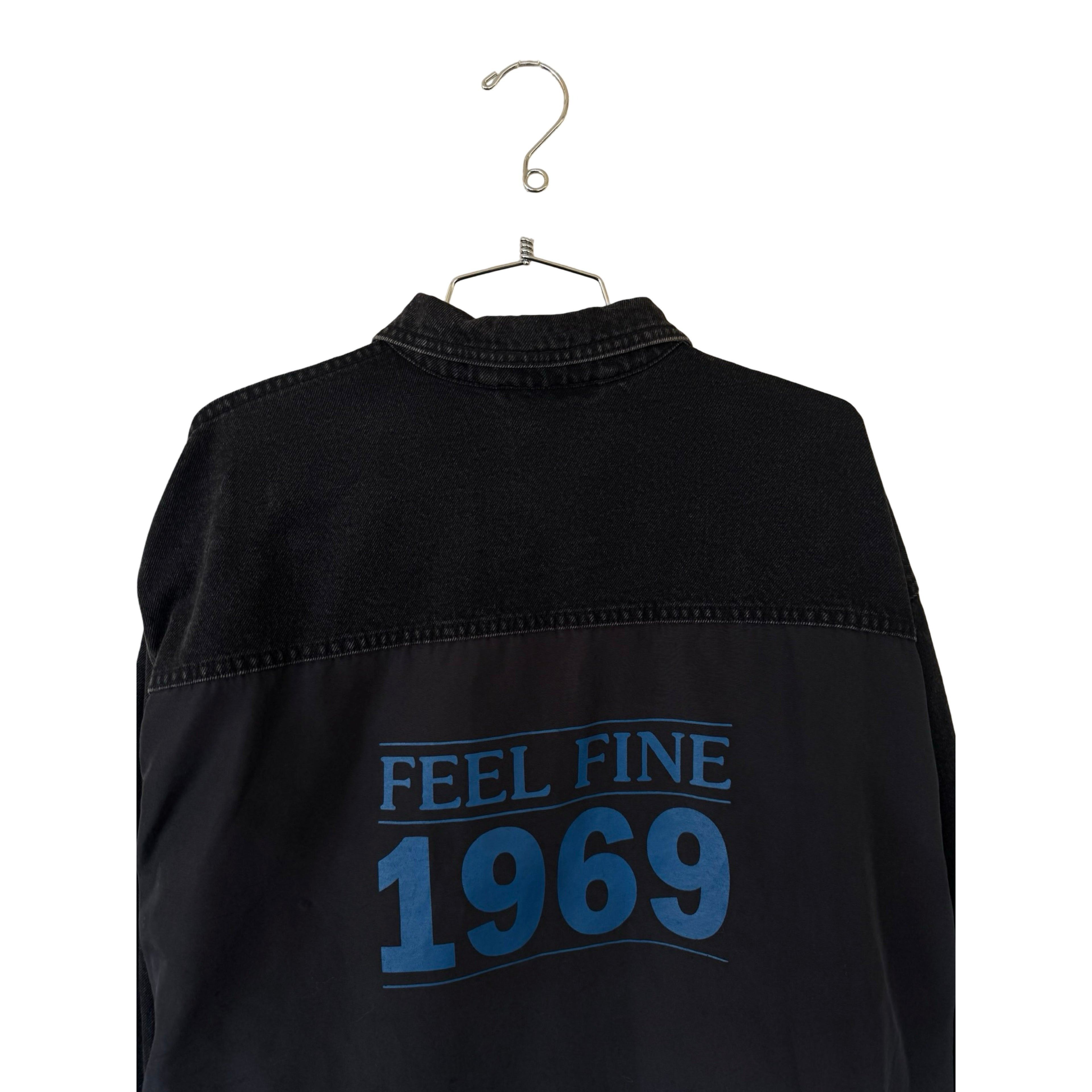 Balenciaga Balenciaga Feel Fine 1969 Denim Trench Size US XL / EU 56 / 4 - 7 Thumbnail