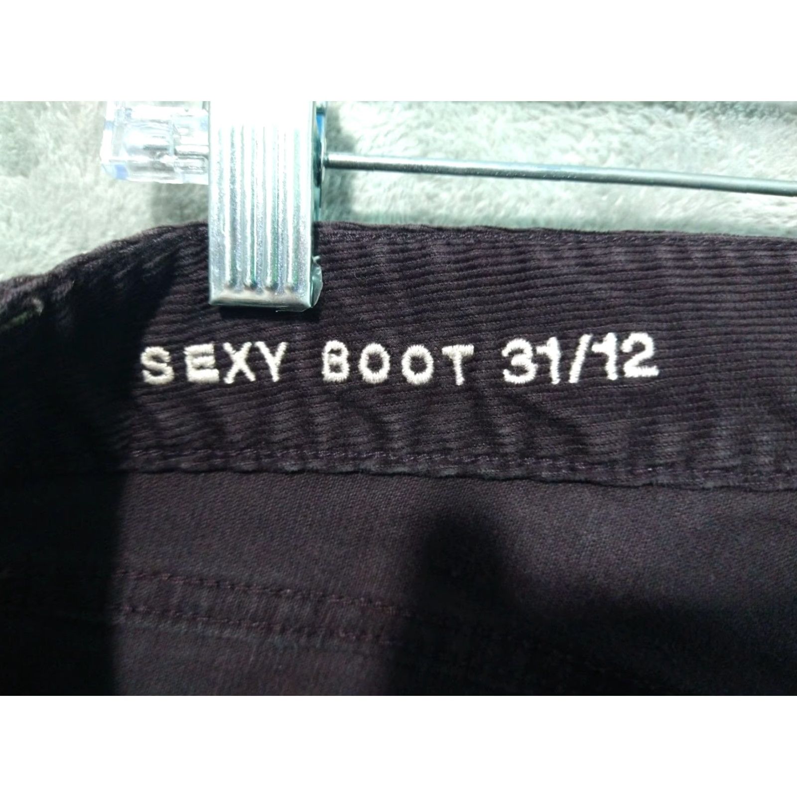 Gap Gap Pants Womens 12 Brown Corduroy Mid Rise Boot Flare Stretch Casual 1969 Size 34" / US 12 / IT 48 - 6 Thumbnail