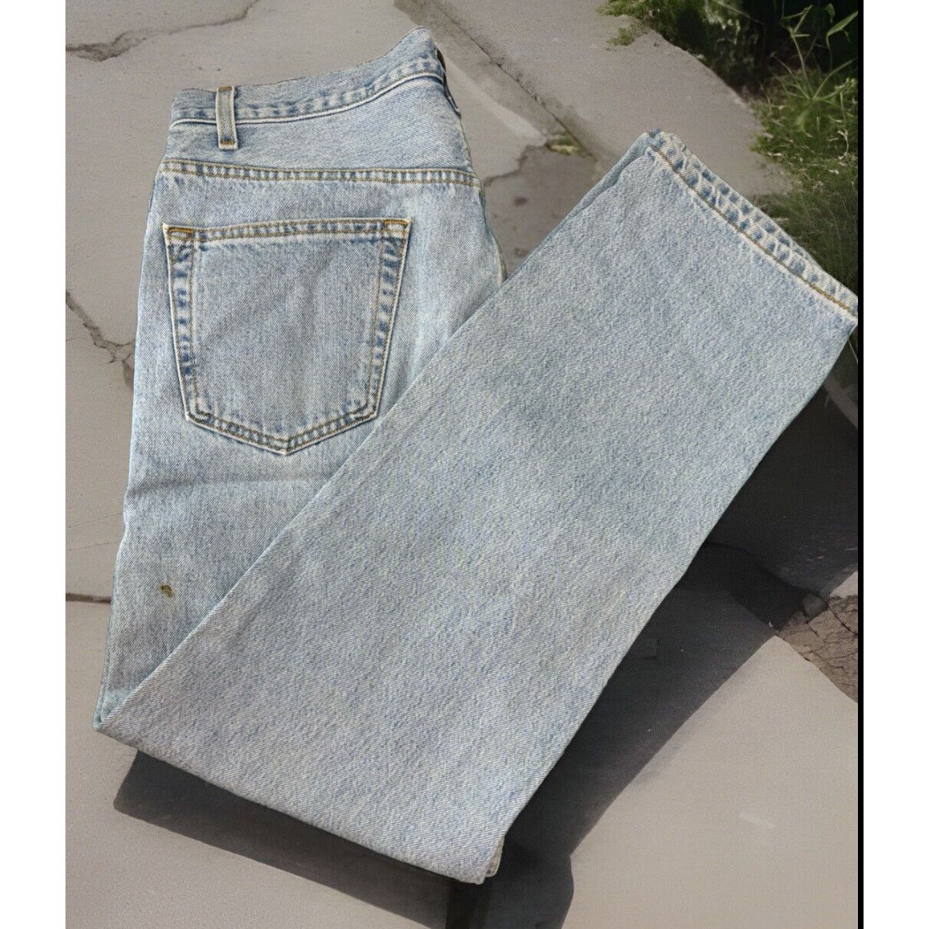 Levi's Levi Strauss 36x32 Signature Jeans Denim Distressed Vintage Size US 36 / EU 52 - 2 Thumbnail