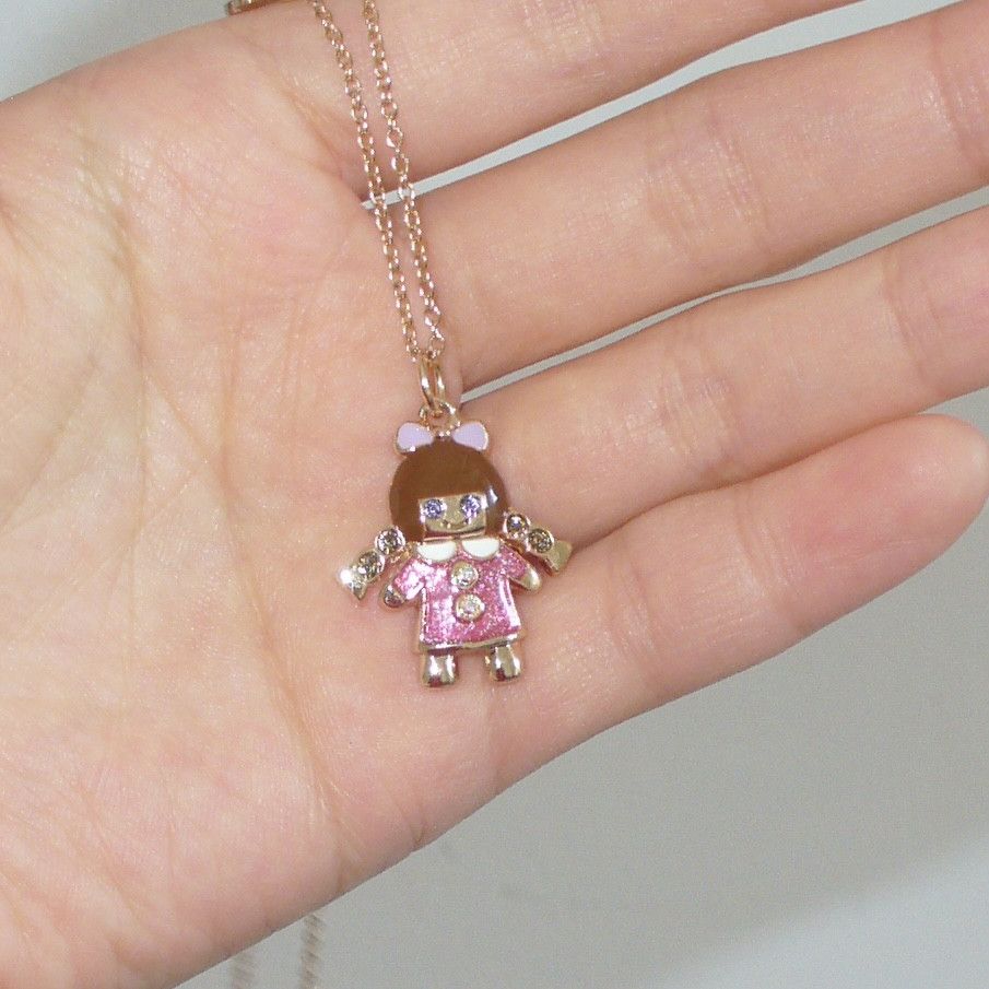 Anna Sui Anna Sui 2000s little girl necklace Size ONE SIZE - 2 Thumbnail