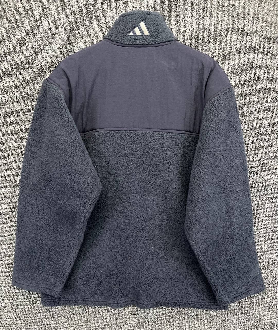Adidas Vintage Adidas Fleece Rare Half Zipper Sweatshirts Jacket Size US M / EU 48-50 / 2 - 10 Thumbnail