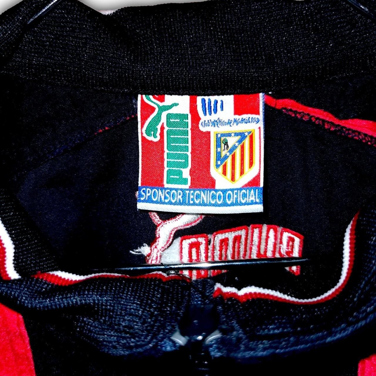 Puma Atletico Madrid Spain 1995 1996 1997 Home Jersey Jacket Size US XL / EU 56 / 4 - 2 Thumbnail