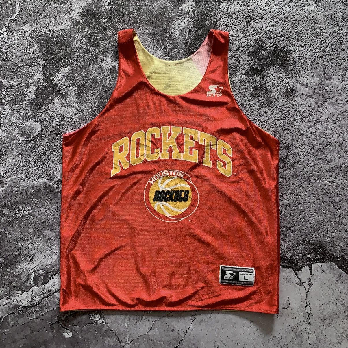 Starter Vintage Starter NBA Houston Rockets Reversible Jersey Size US L / EU 52-54 / 3 - 4 Thumbnail