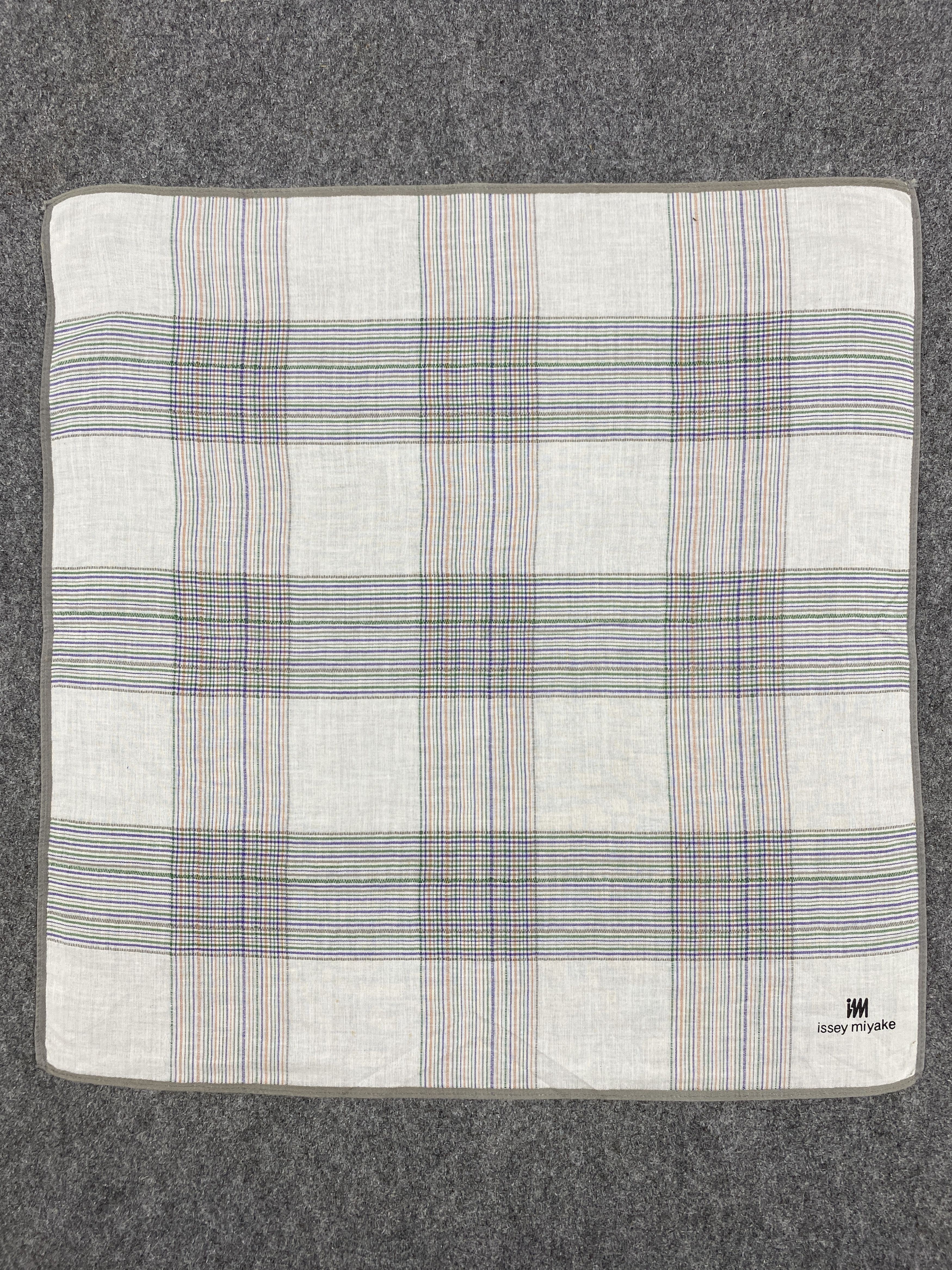 Issey Miyake Issey Miyake Handkerchief / Bandana / Neckerchief HKC0517 Size ONE SIZE - 4 Thumbnail