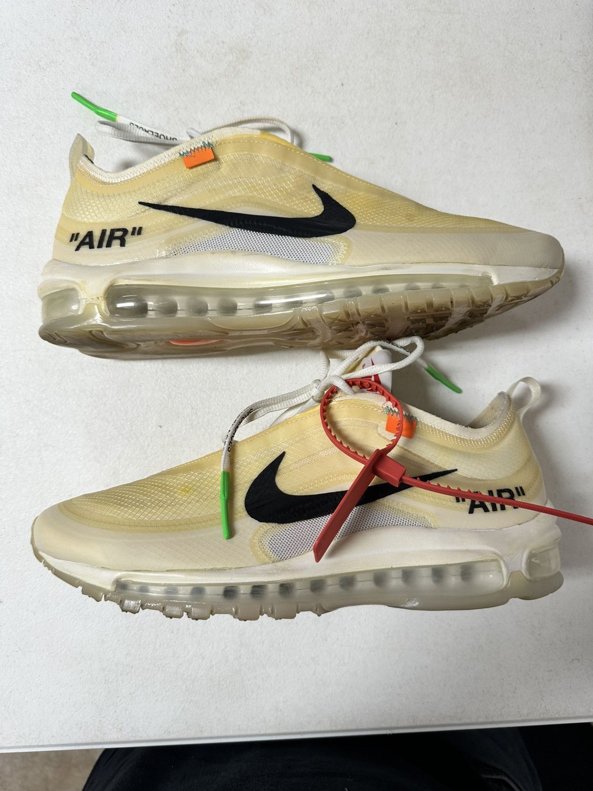 Nike × Off-White Nike off white airmax 97 Size US 10 / EU 43 - 1 Thumbnail
