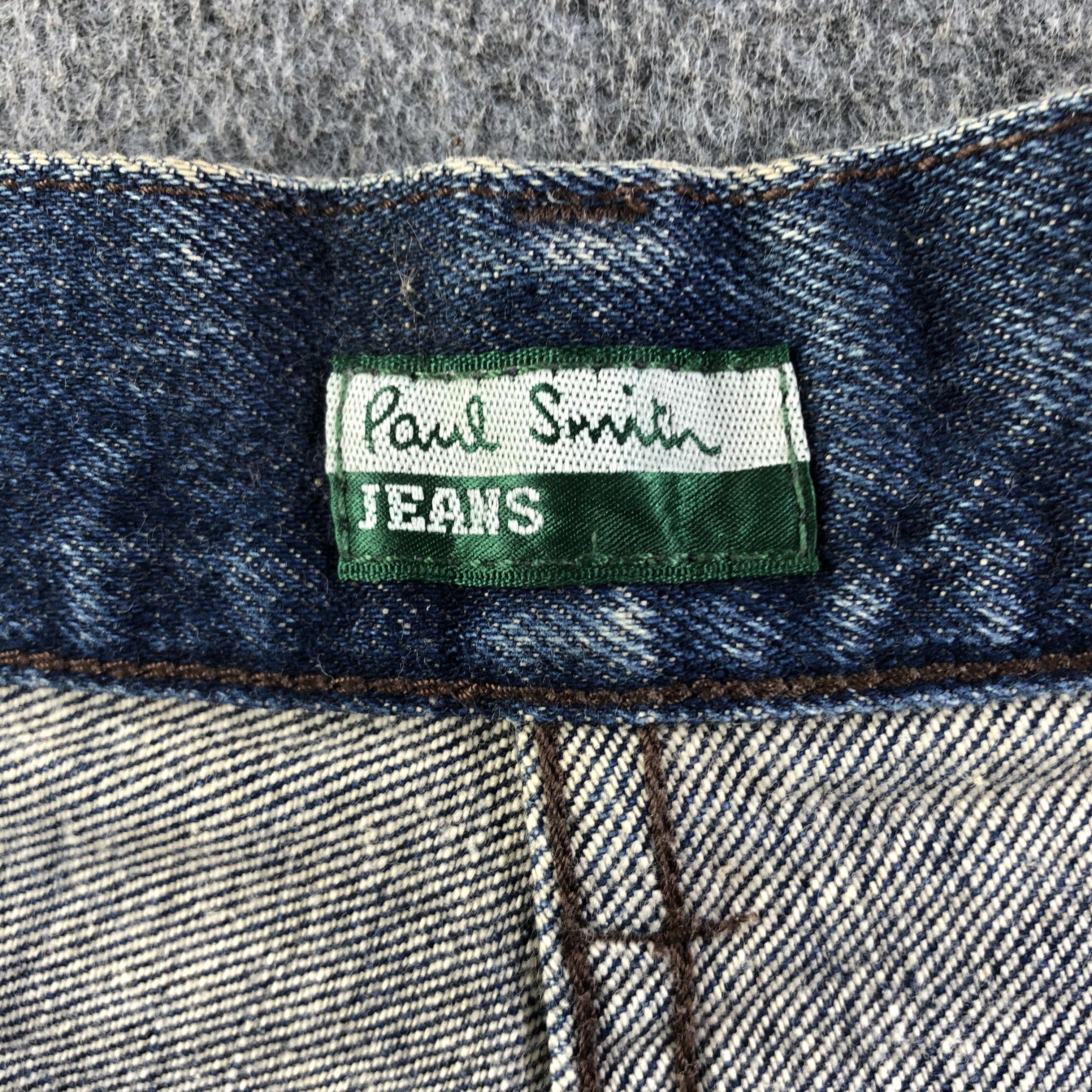 Japanese Brand Paul Smith Jeans Distressed Blue Denim -J2862 Size US 29 - 9 Thumbnail