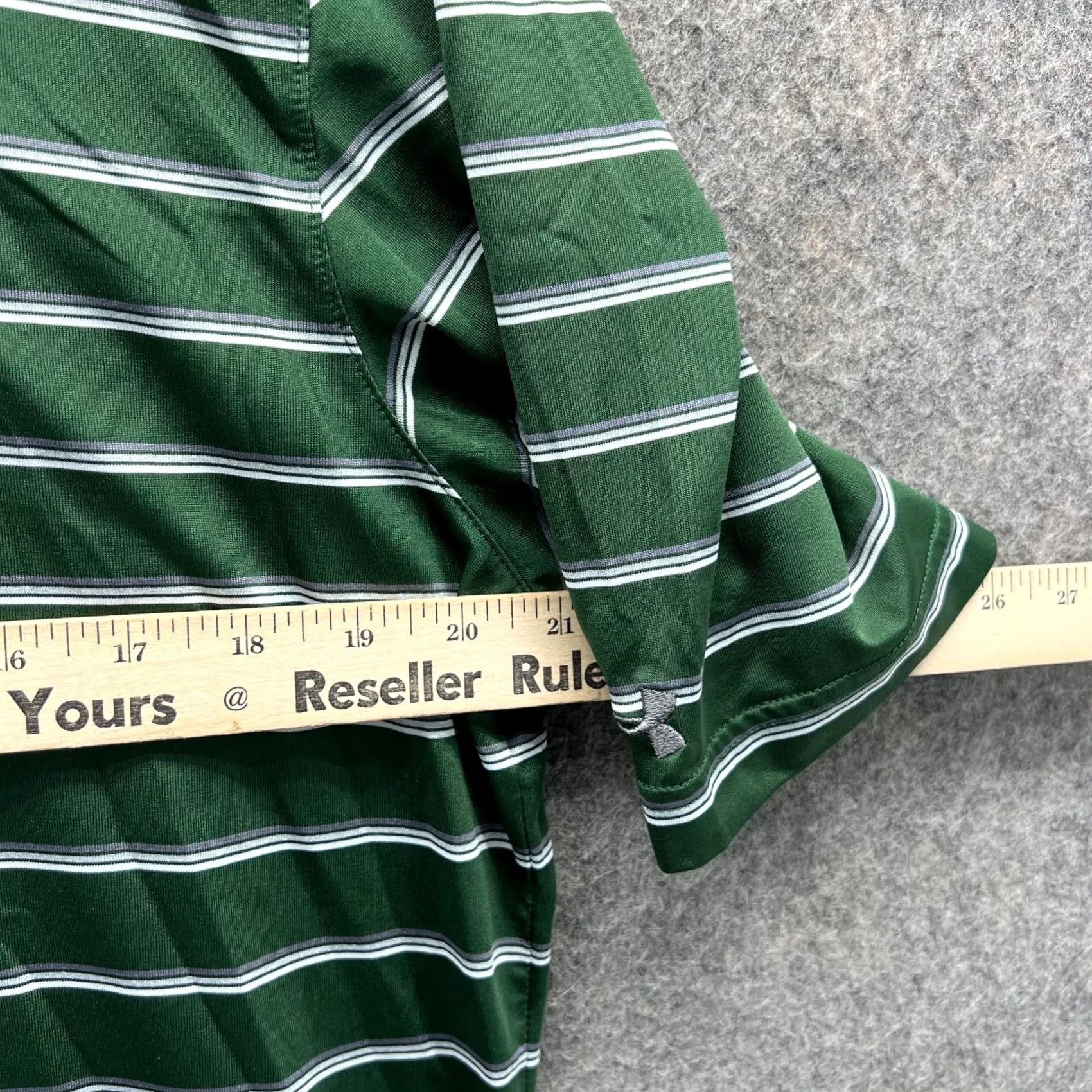 Under Armour Under Armour Polo Shirt Men Medium Green HeatGear Colorado State Rams Size US M / EU 48-50 / 2 - 6 Thumbnail