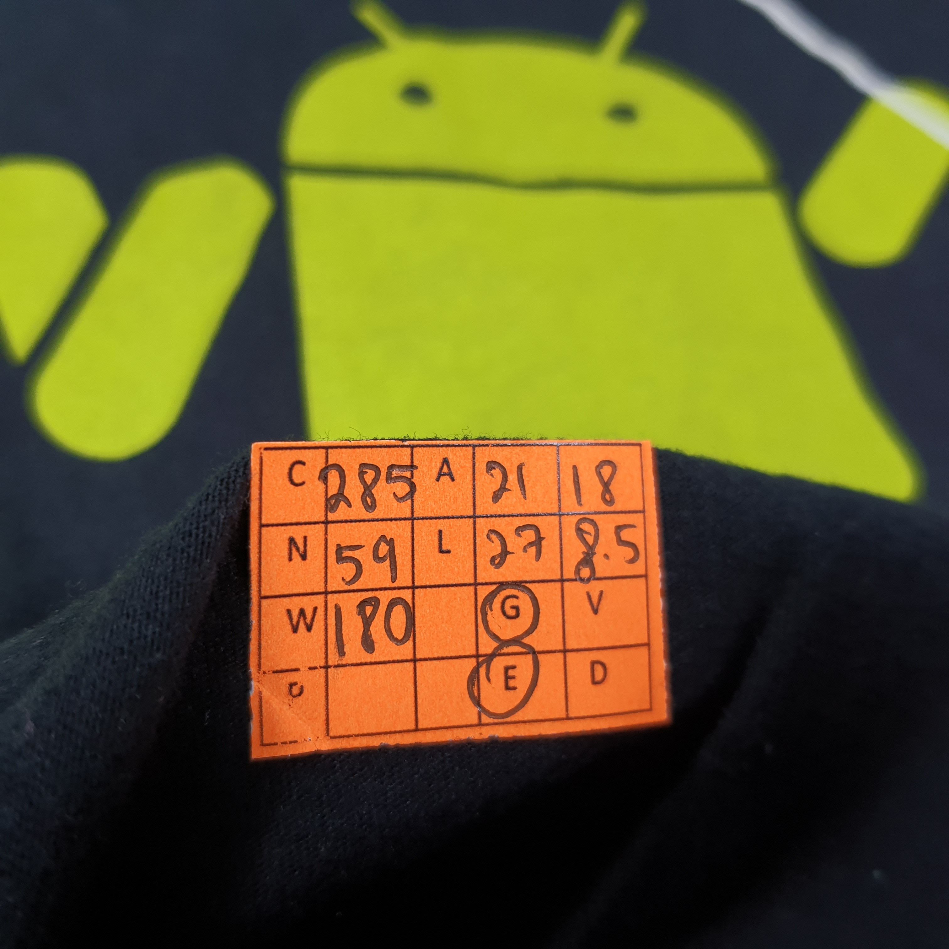 Vintage Vintage Google Android LGBT Promo Tshirt C285N59 Size US L / EU 52-54 / 3 - 8 Thumbnail