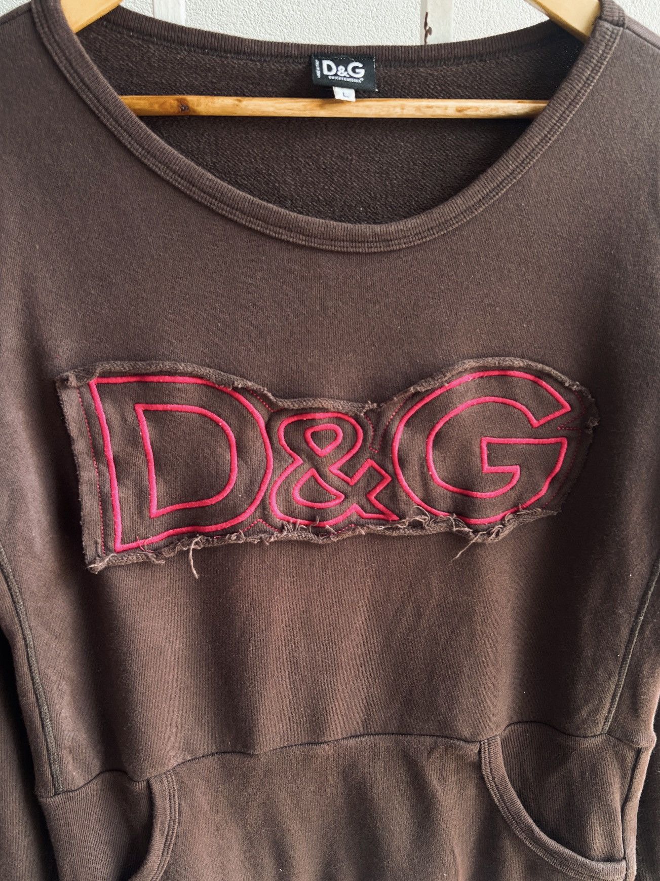 Dolce & Gabbana Dolce & Gabbana Y2K Iconic Big Logo Embroidered Size L / US 10 / IT 46 - 5 Thumbnail
