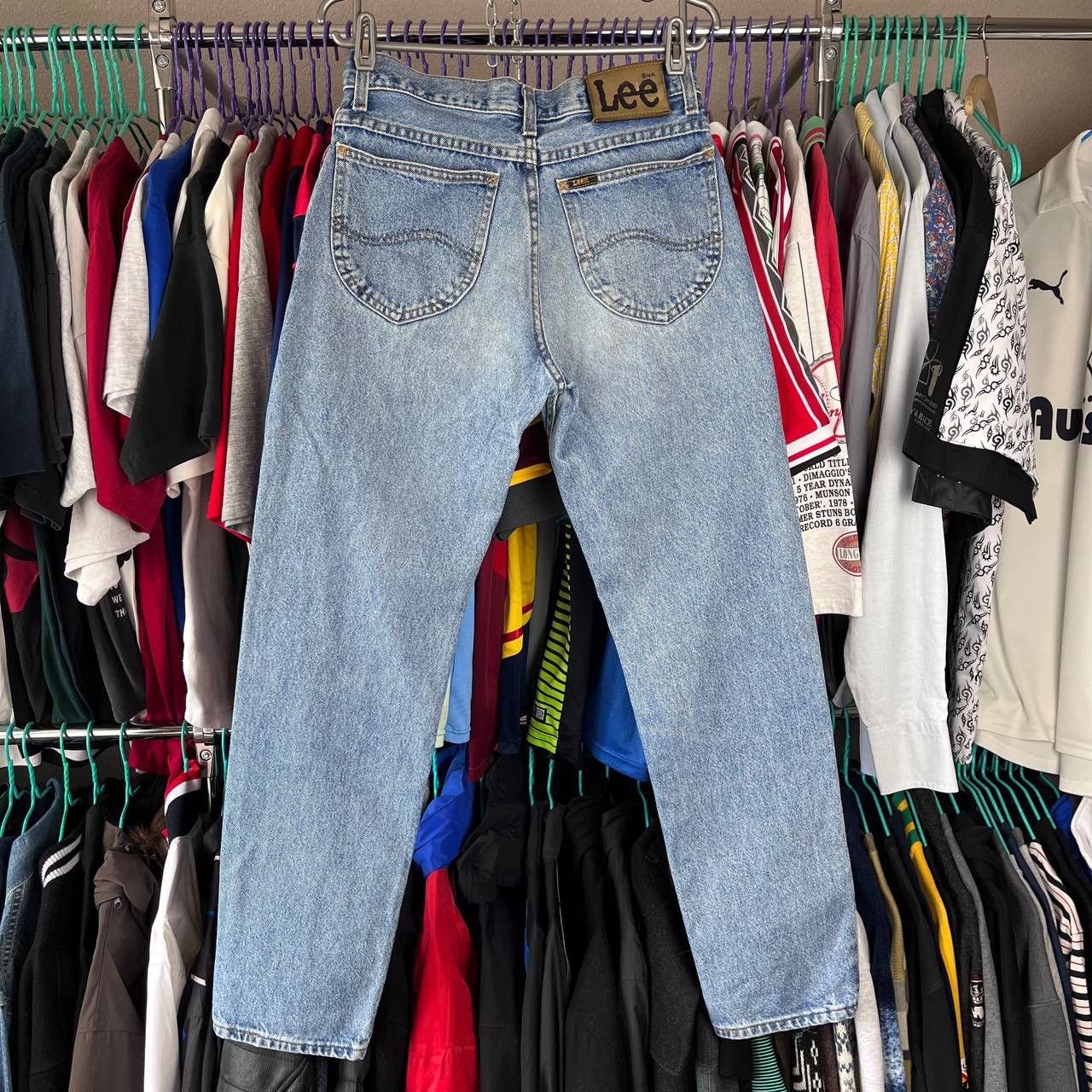 Lee × Vintage Vintage 80s Lee Riders Denim Jeans Pants Made in Ireland Size US 30 / EU 46 - 4 Thumbnail