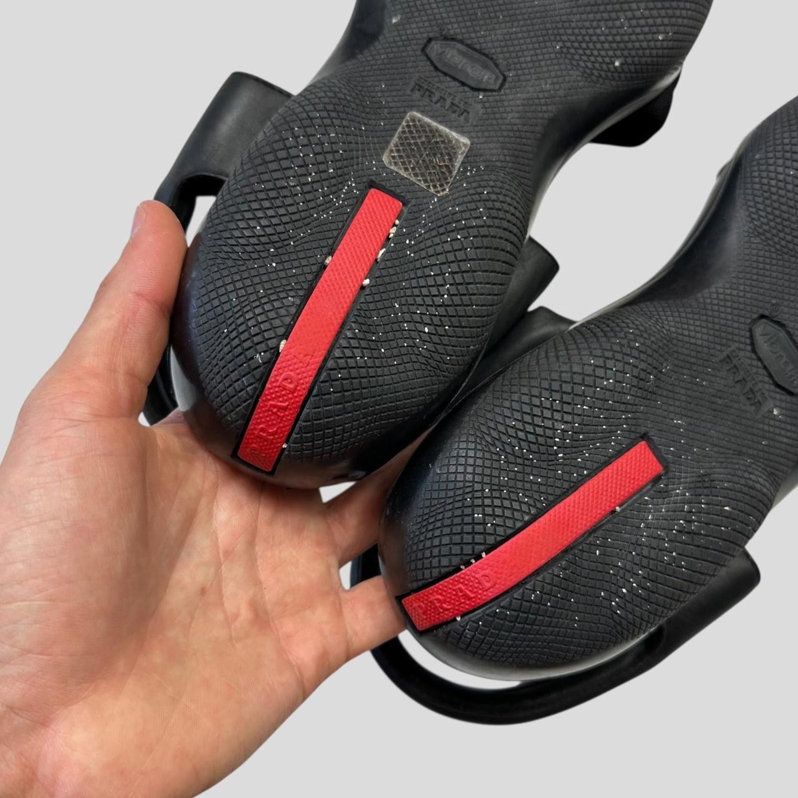Prada Prada Sport SS99 Mesh + Leather Vibram Sandals - UK9-10 Size US 10.5 / EU 43-44 - 5 Thumbnail